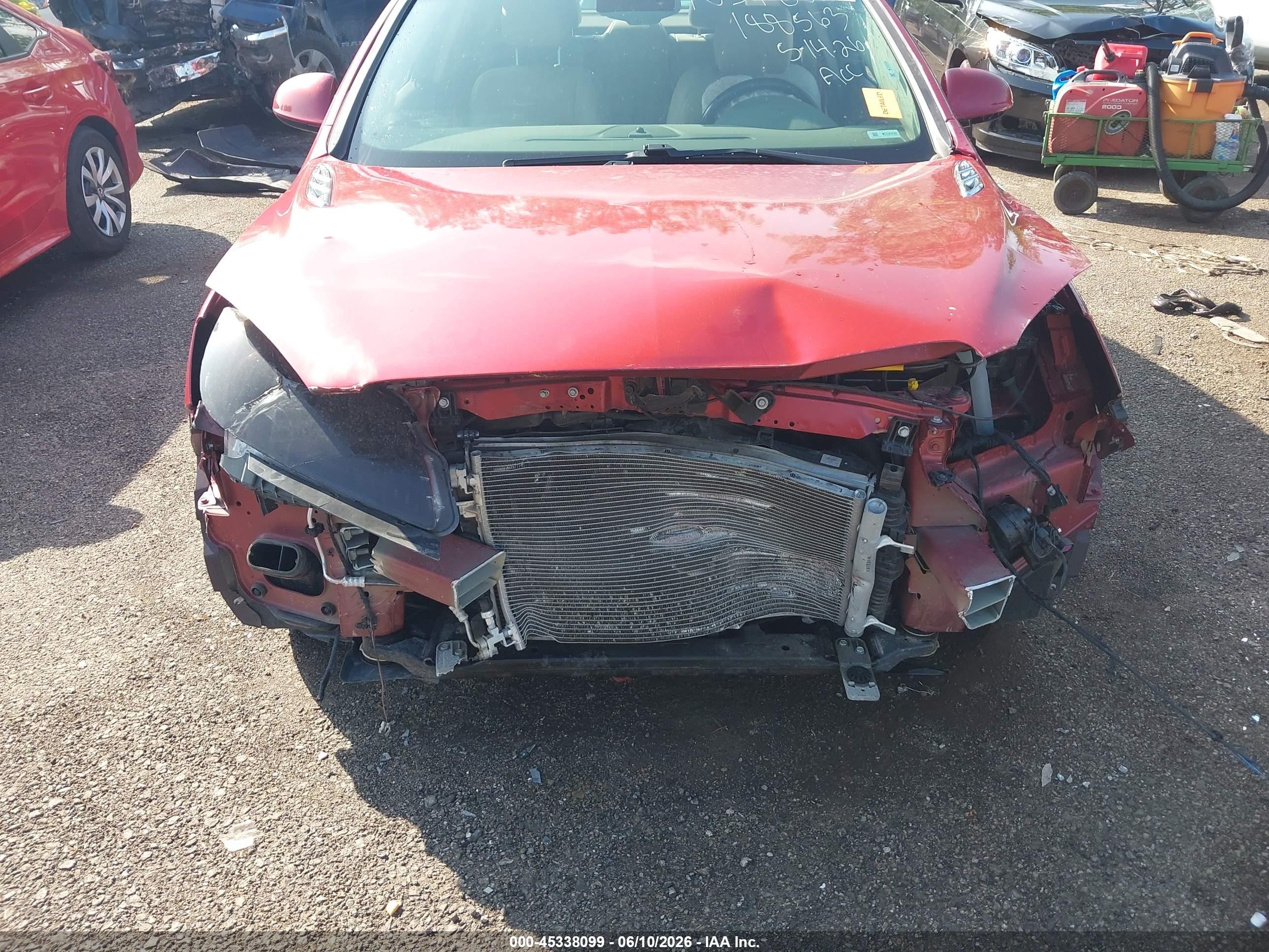2015 Buick Verano Convenience Group Red vin: 1G4PR5SK9F4188563