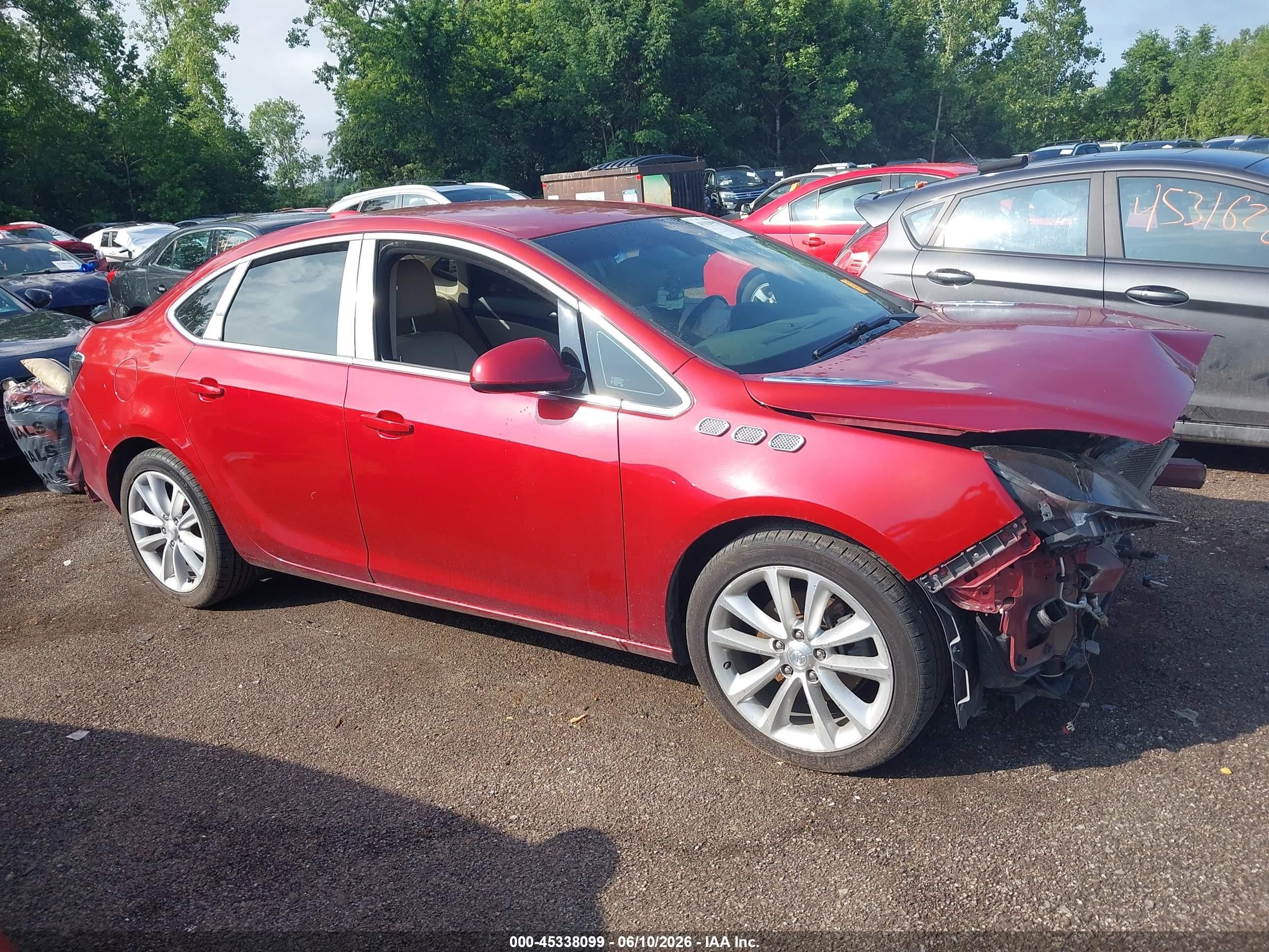 2015 Buick Verano Convenience Group Red vin: 1G4PR5SK9F4188563