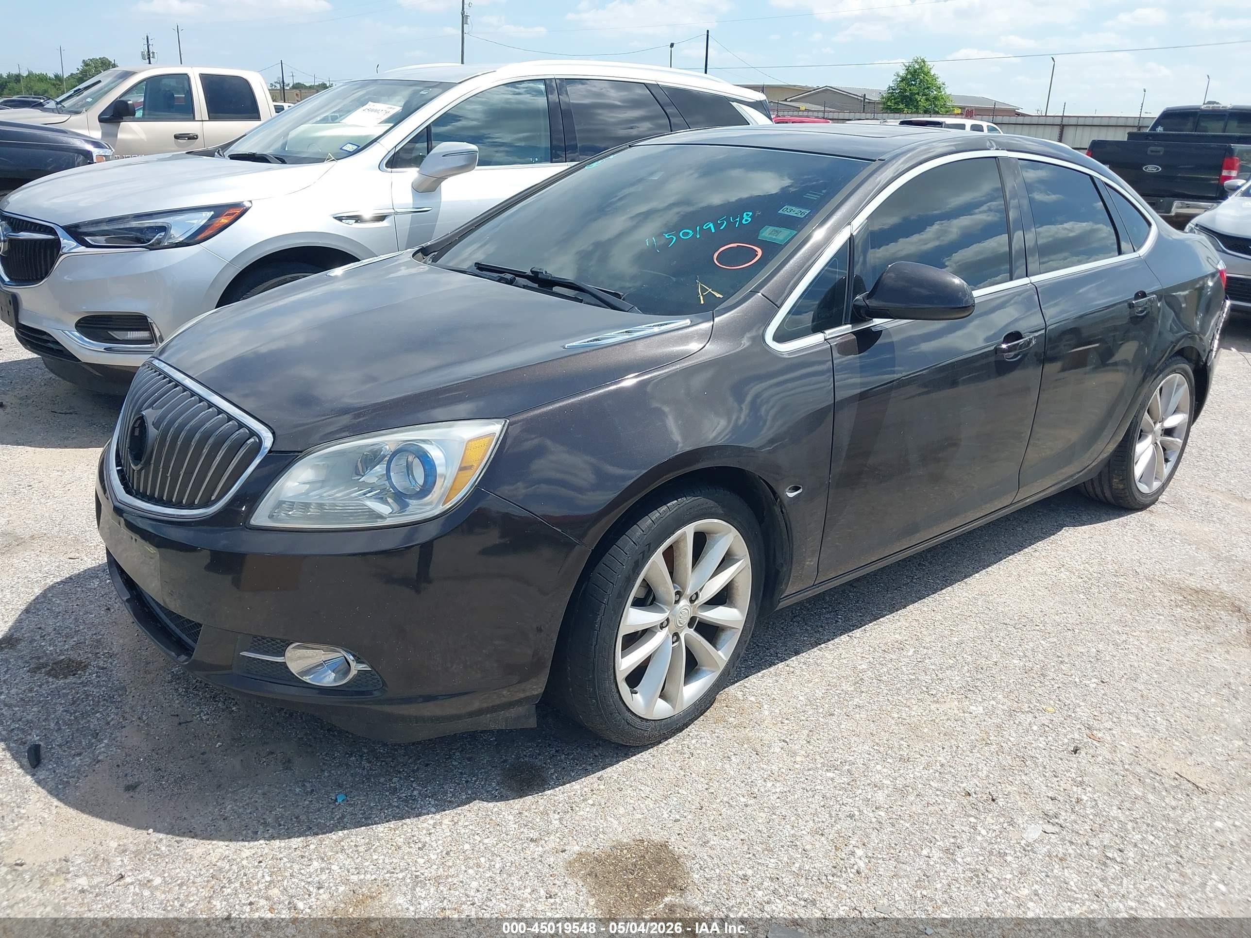 2015 Buick Verano Convenience Group Gray vin: 1G4PR5SK9F4200047