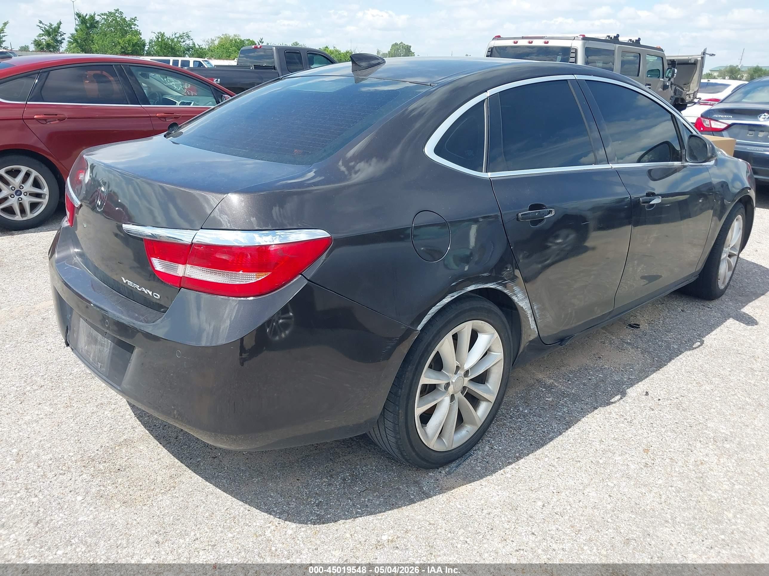 2015 Buick Verano Convenience Group Gray vin: 1G4PR5SK9F4200047