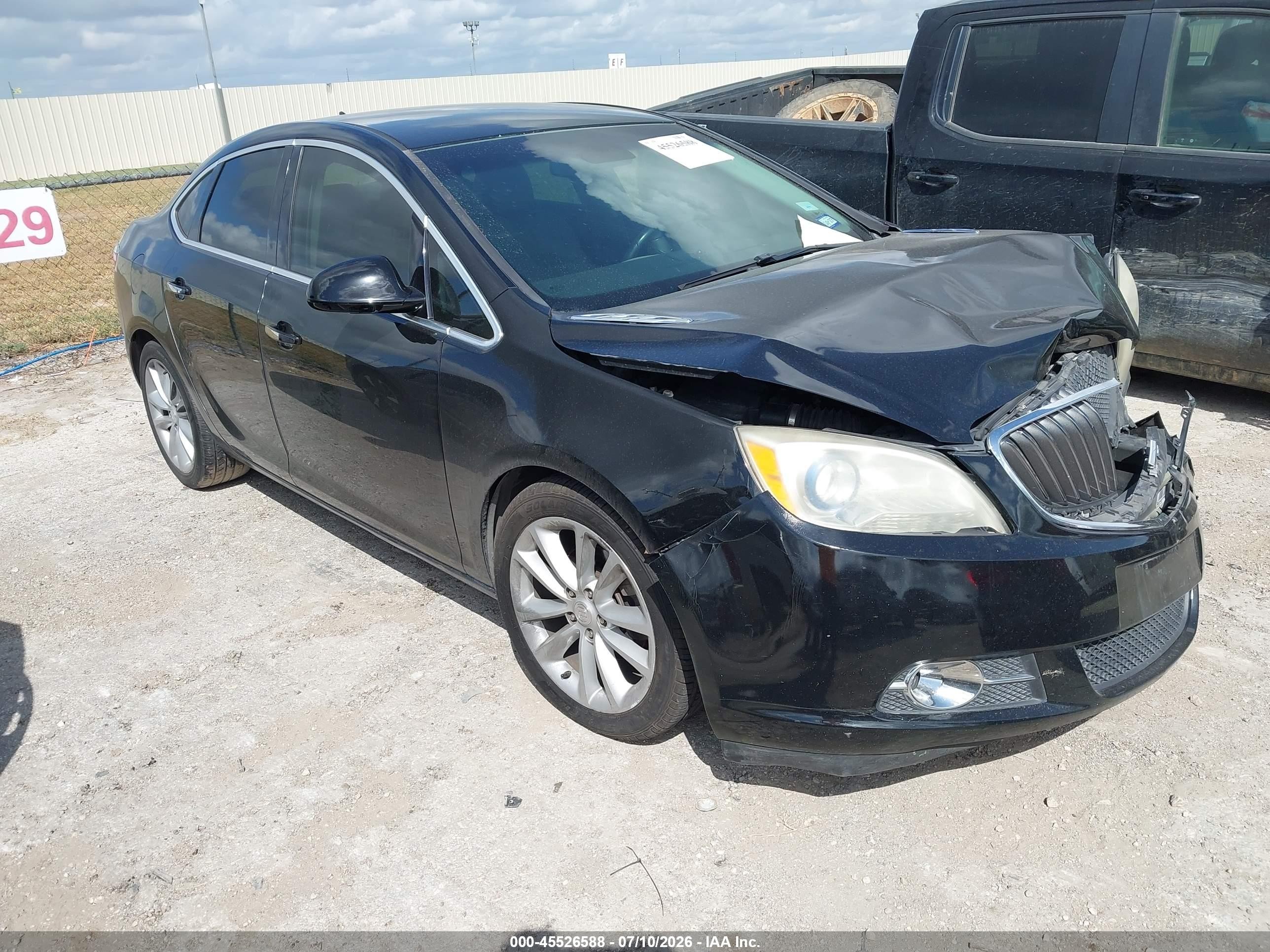 2012 Buick Verano Convenience Group Black vin: 1G4PR5SKXC4155356