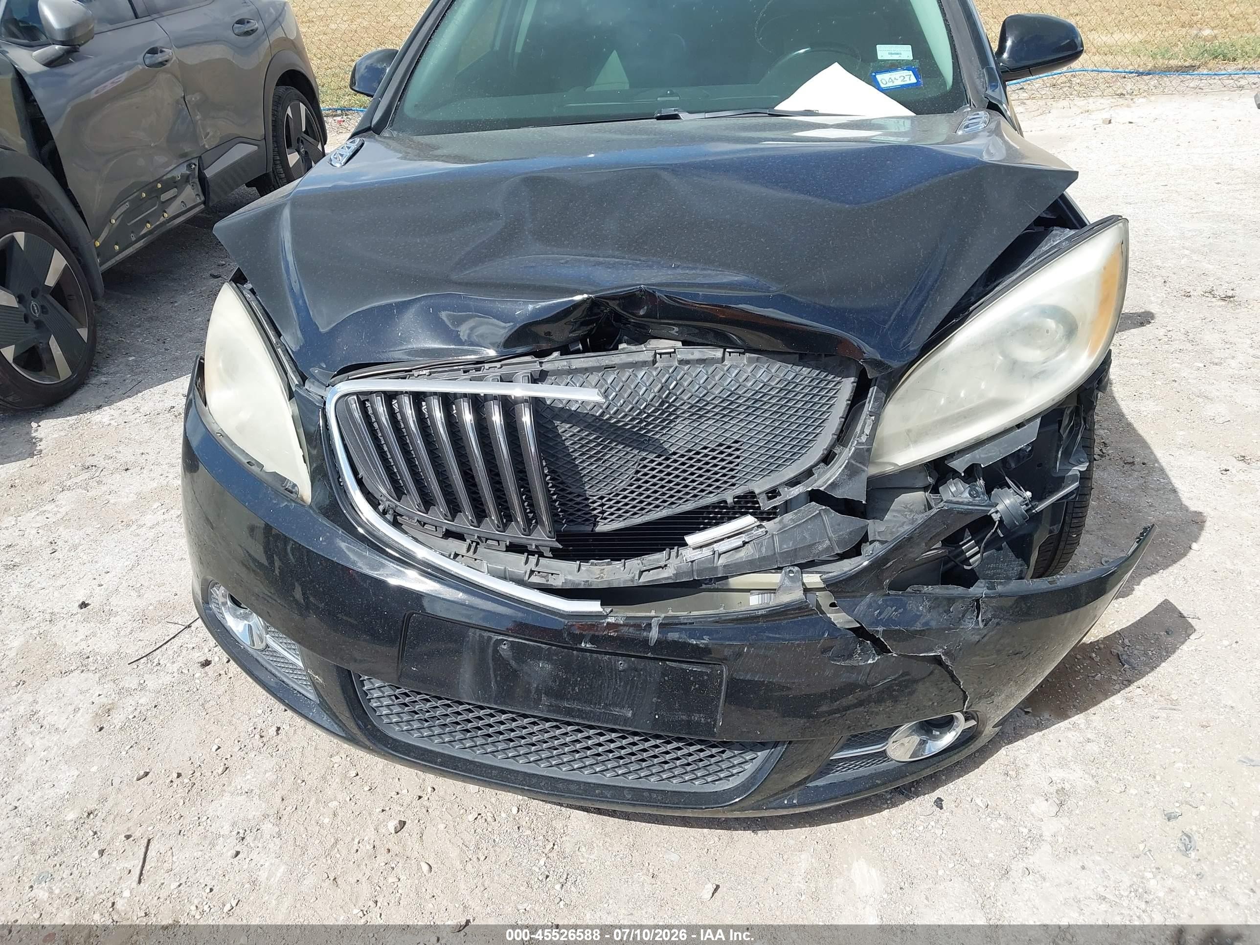 2012 Buick Verano Convenience Group Black vin: 1G4PR5SKXC4155356