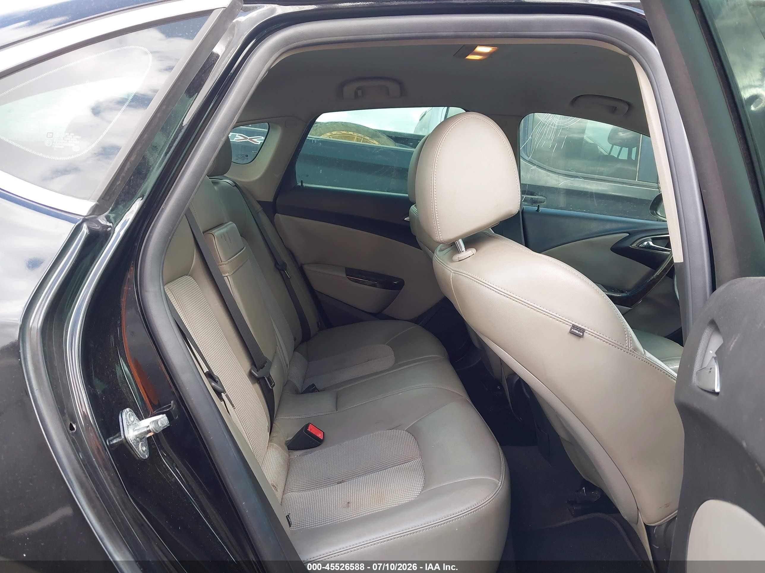 2012 Buick Verano Convenience Group Black vin: 1G4PR5SKXC4155356