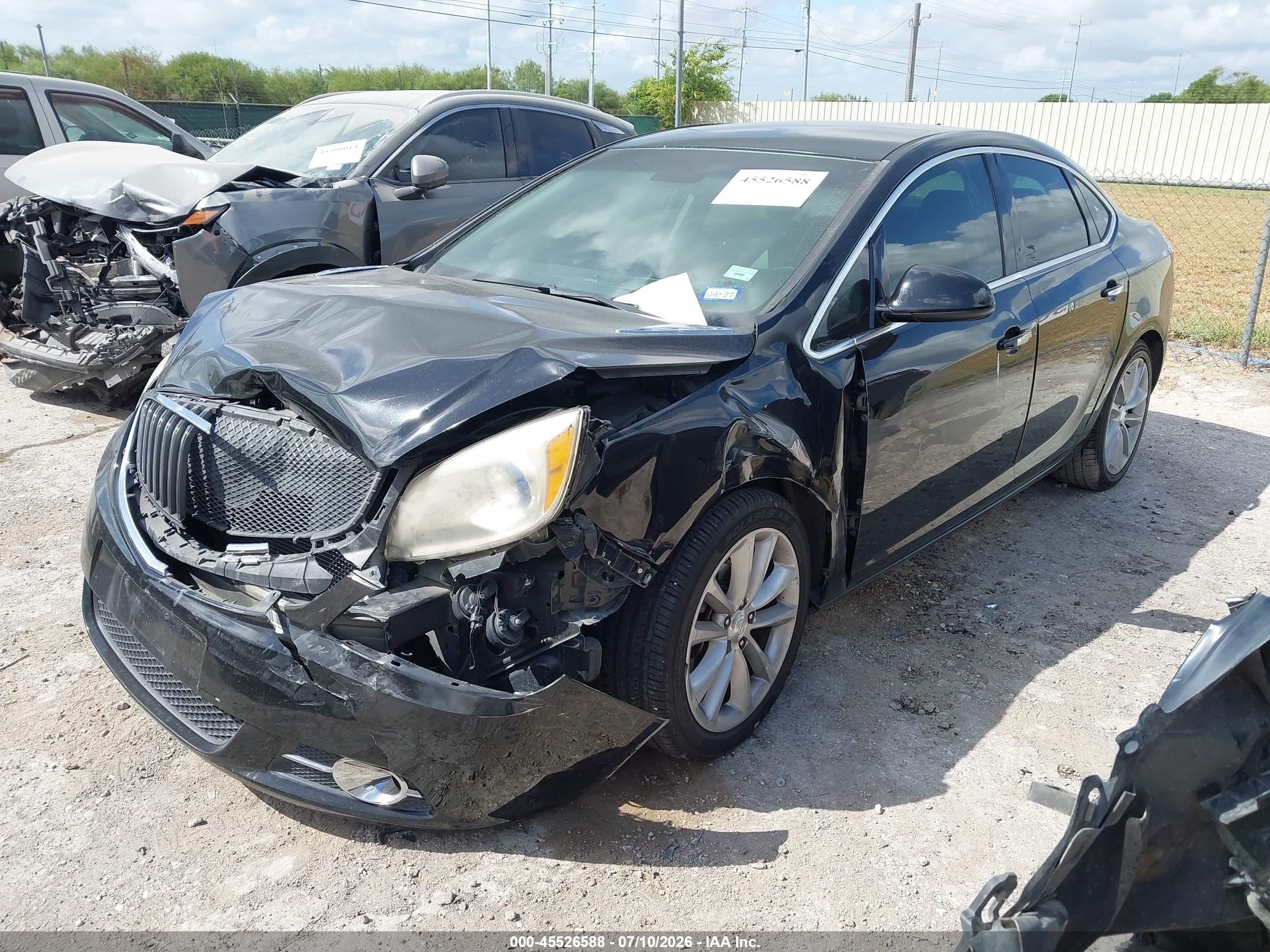 2012 Buick Verano Convenience Group Black vin: 1G4PR5SKXC4155356