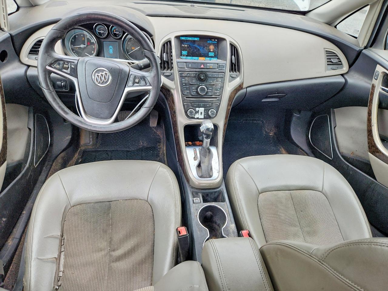 2012 Buick Verano Convenience White vin: 1G4PR5SKXC4174506