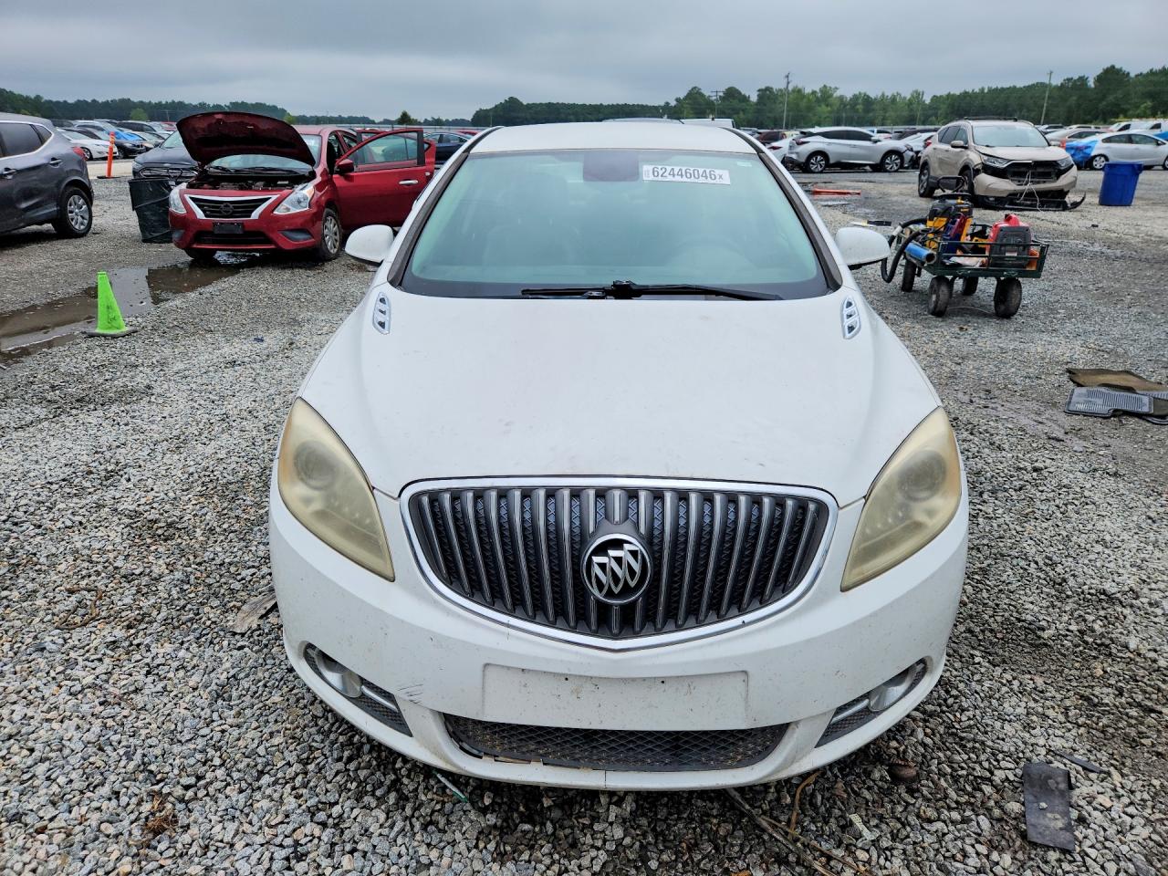 2012 Buick Verano Convenience White vin: 1G4PR5SKXC4174506