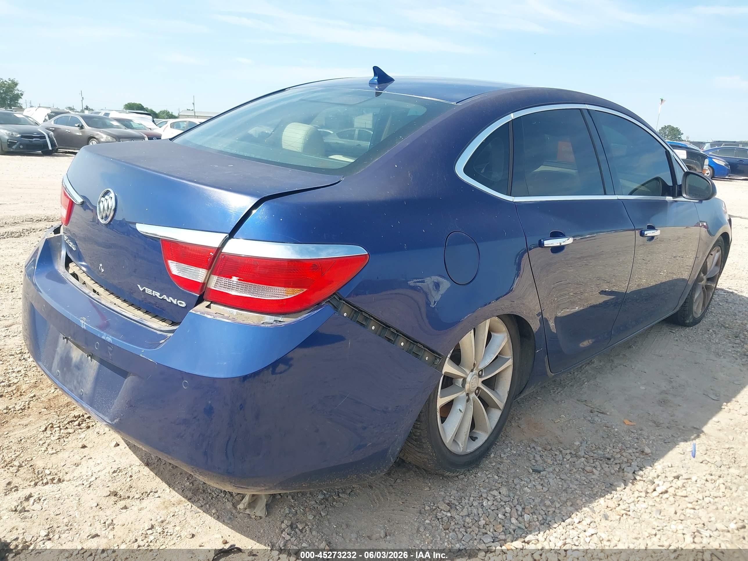 2013 Buick Verano Convenience Group Blue vin: 1G4PR5SKXD4104411