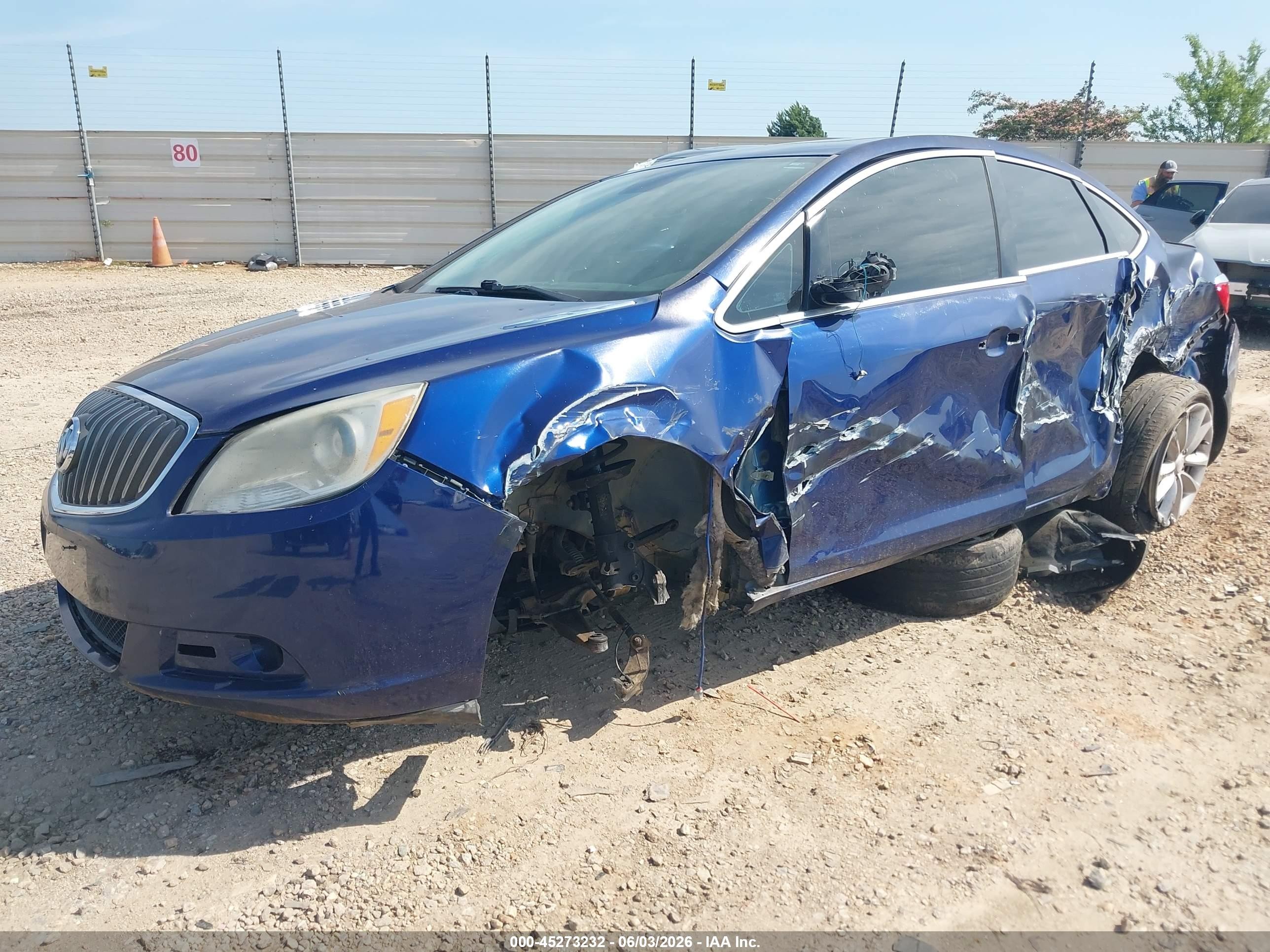2013 Buick Verano Convenience Group Blue vin: 1G4PR5SKXD4104411