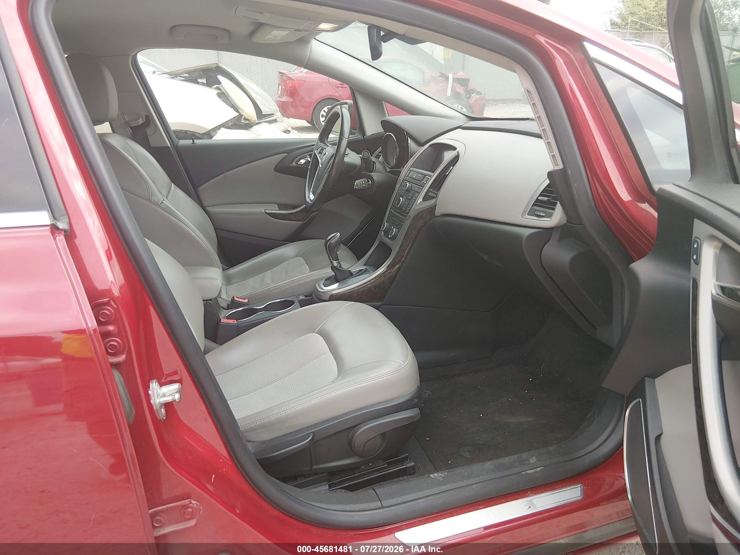 2013 Buick Verano Convenience Group Red vin: 1G4PR5SKXD4117286