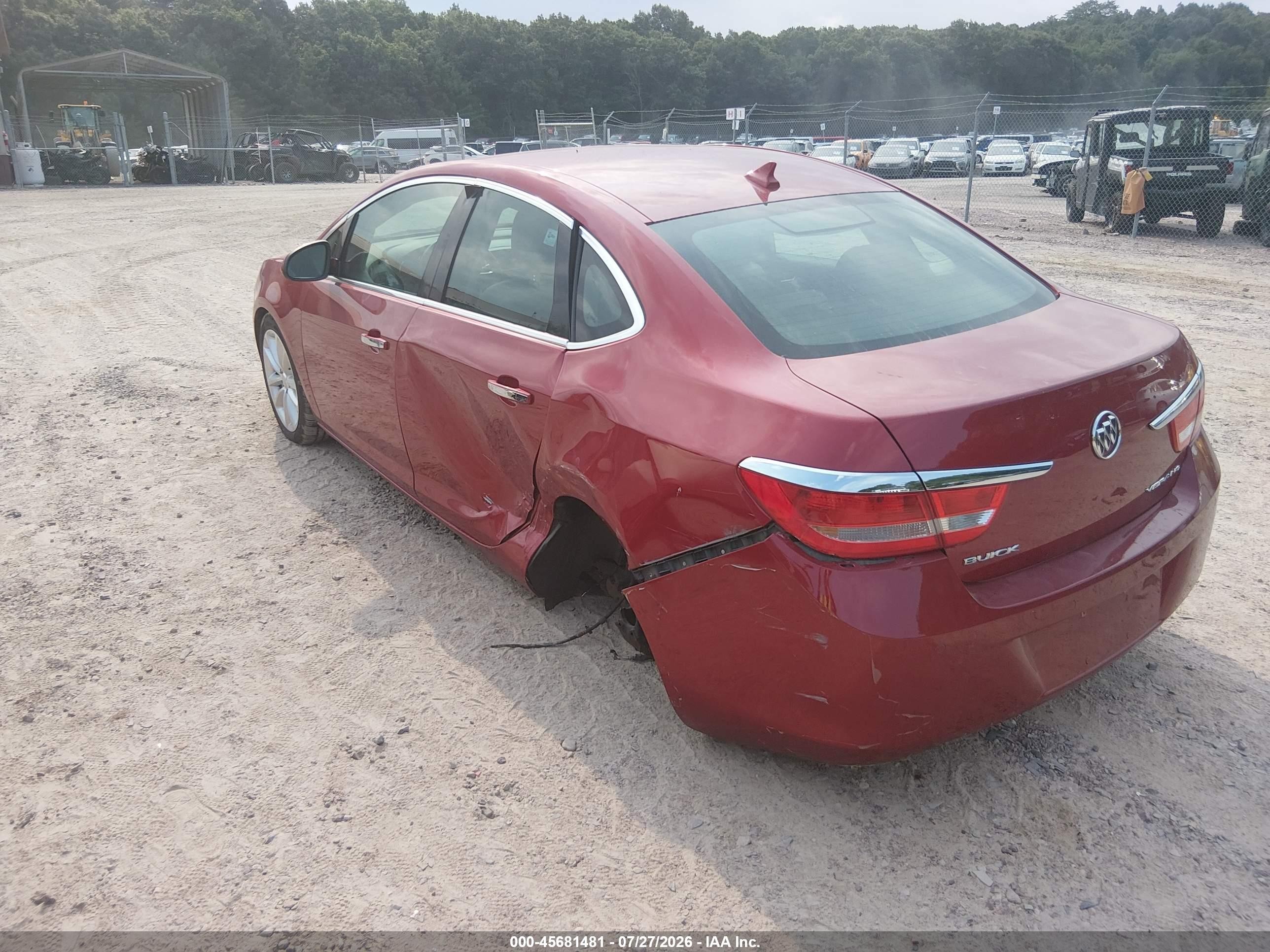 2013 Buick Verano Convenience Group Red vin: 1G4PR5SKXD4117286