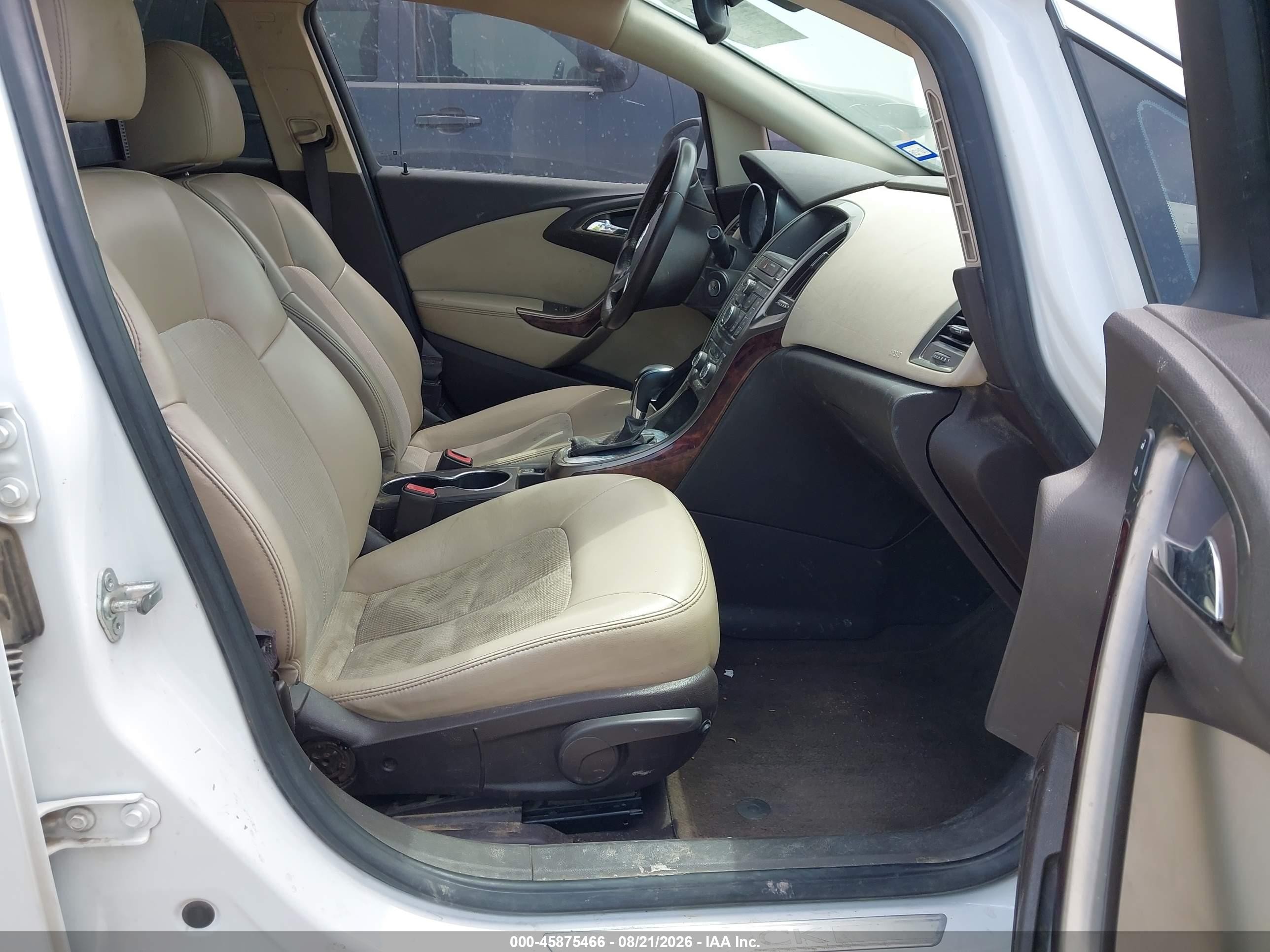2013 Buick Verano Convenience Group White vin: 1G4PR5SKXD4144598