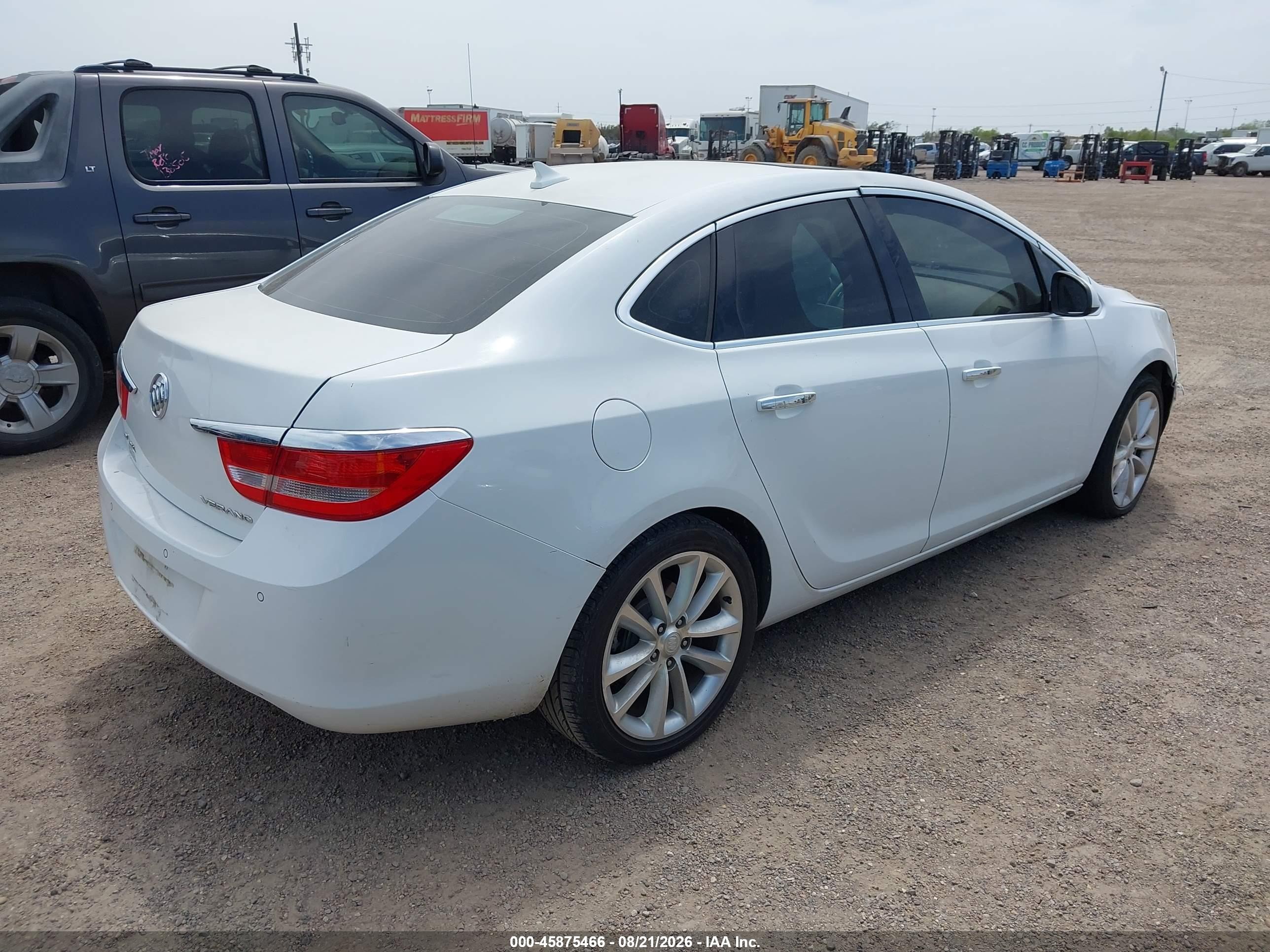 2013 Buick Verano Convenience Group White vin: 1G4PR5SKXD4144598