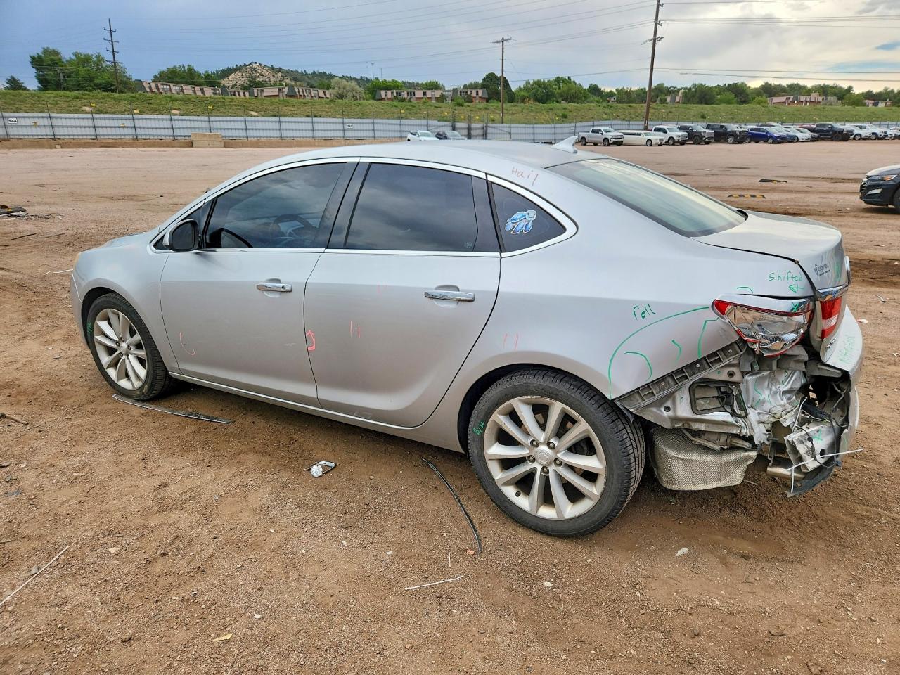 2013 Buick Verano Convenience Silver vin: 1G4PR5SKXD4196801