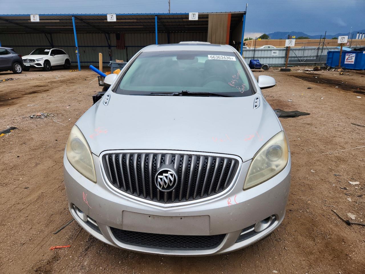 2013 Buick Verano Convenience Silver vin: 1G4PR5SKXD4196801