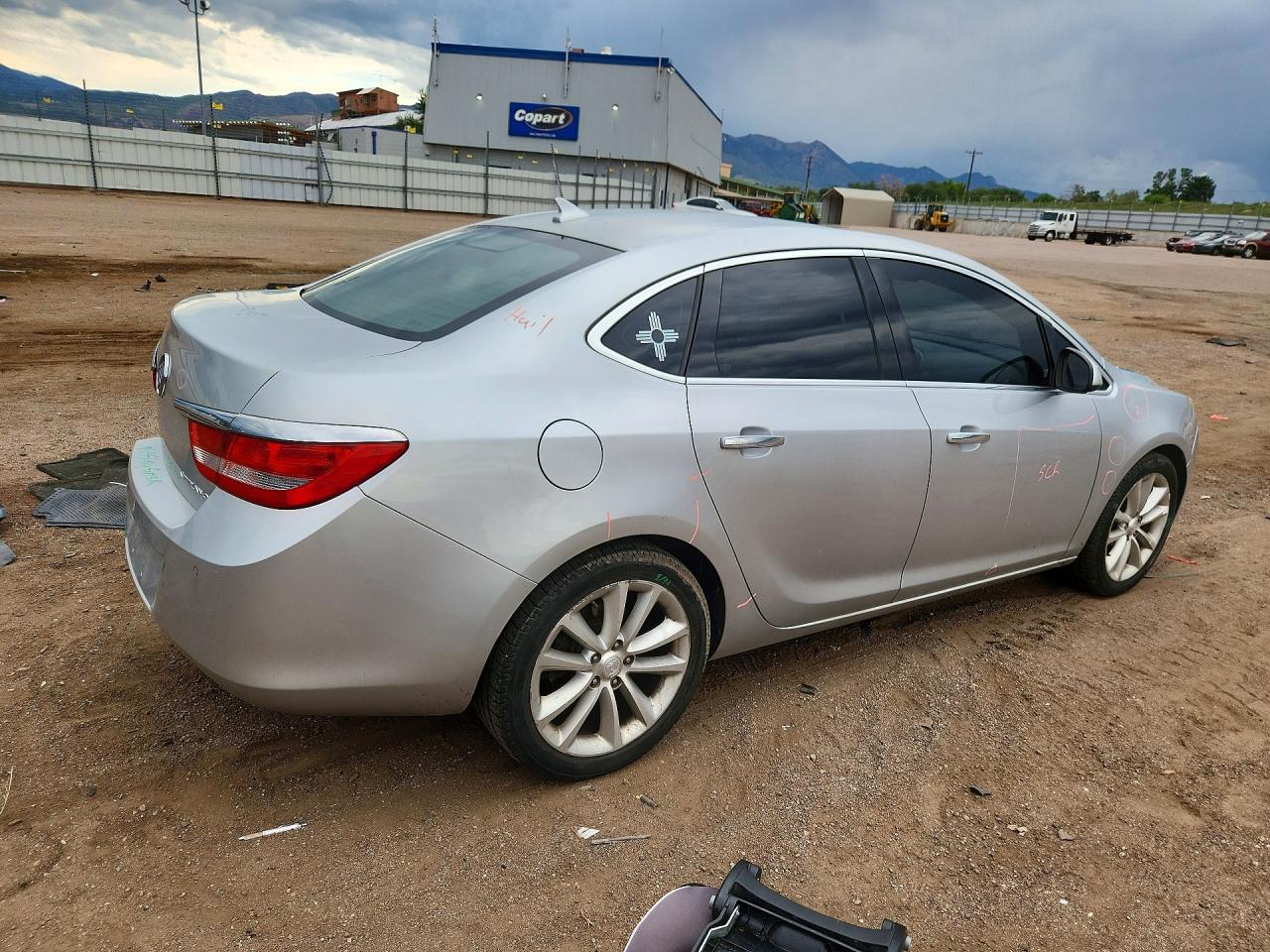 2013 Buick Verano Convenience Silver vin: 1G4PR5SKXD4196801