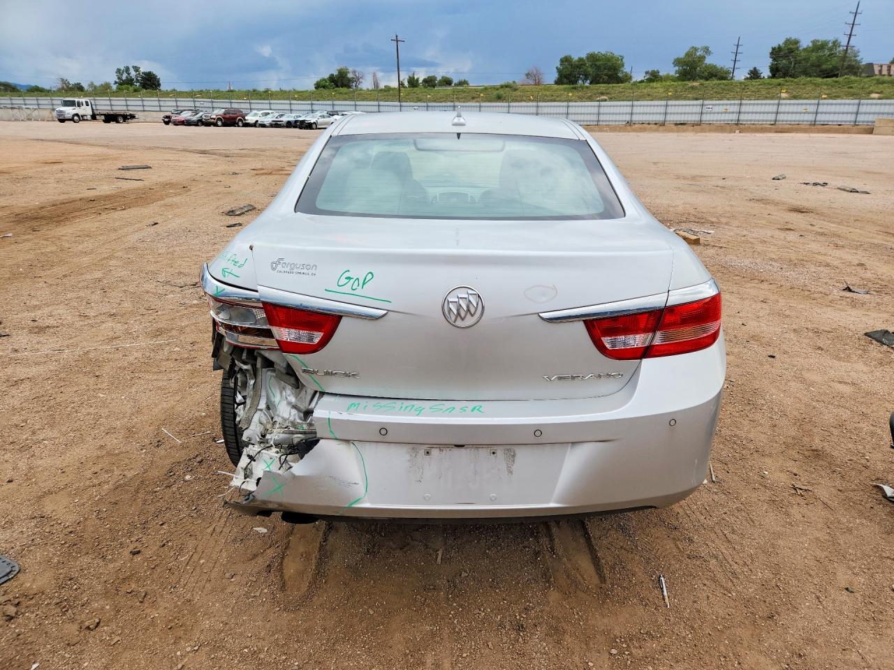 2013 Buick Verano Convenience Silver vin: 1G4PR5SKXD4196801