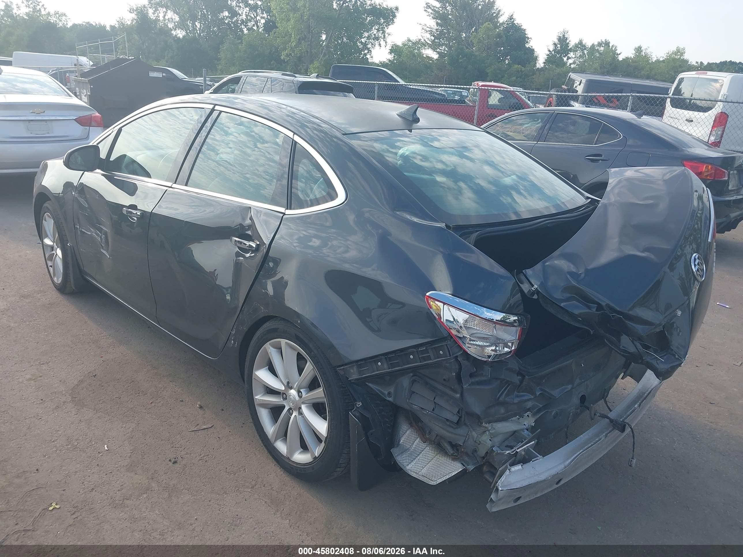 2014 Buick Verano Convenience Group Gray vin: 1G4PR5SKXE4143369