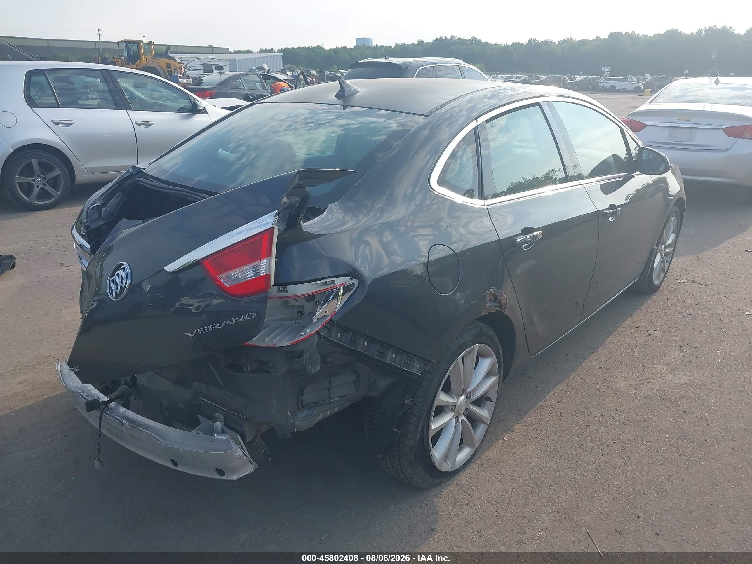 2014 Buick Verano Convenience Group Gray vin: 1G4PR5SKXE4143369