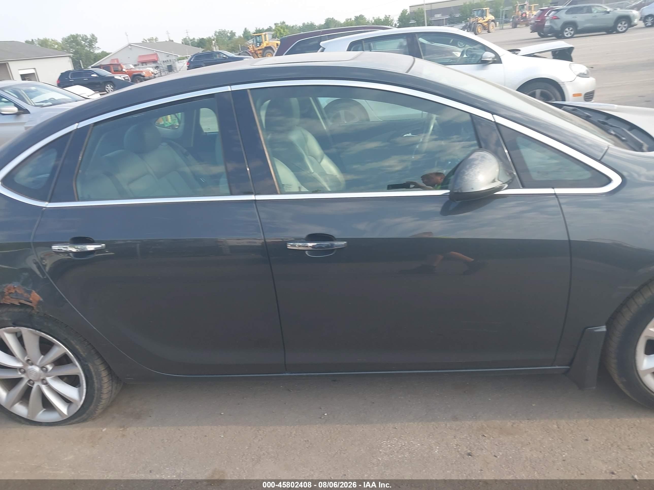 2014 Buick Verano Convenience Group Gray vin: 1G4PR5SKXE4143369