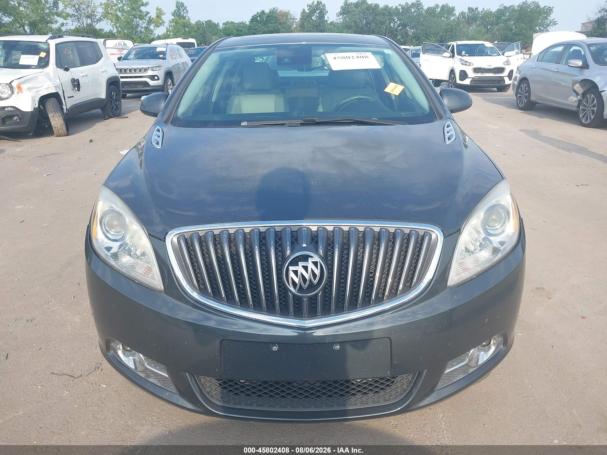 2014 Buick Verano Convenience Group Gray vin: 1G4PR5SKXE4143369