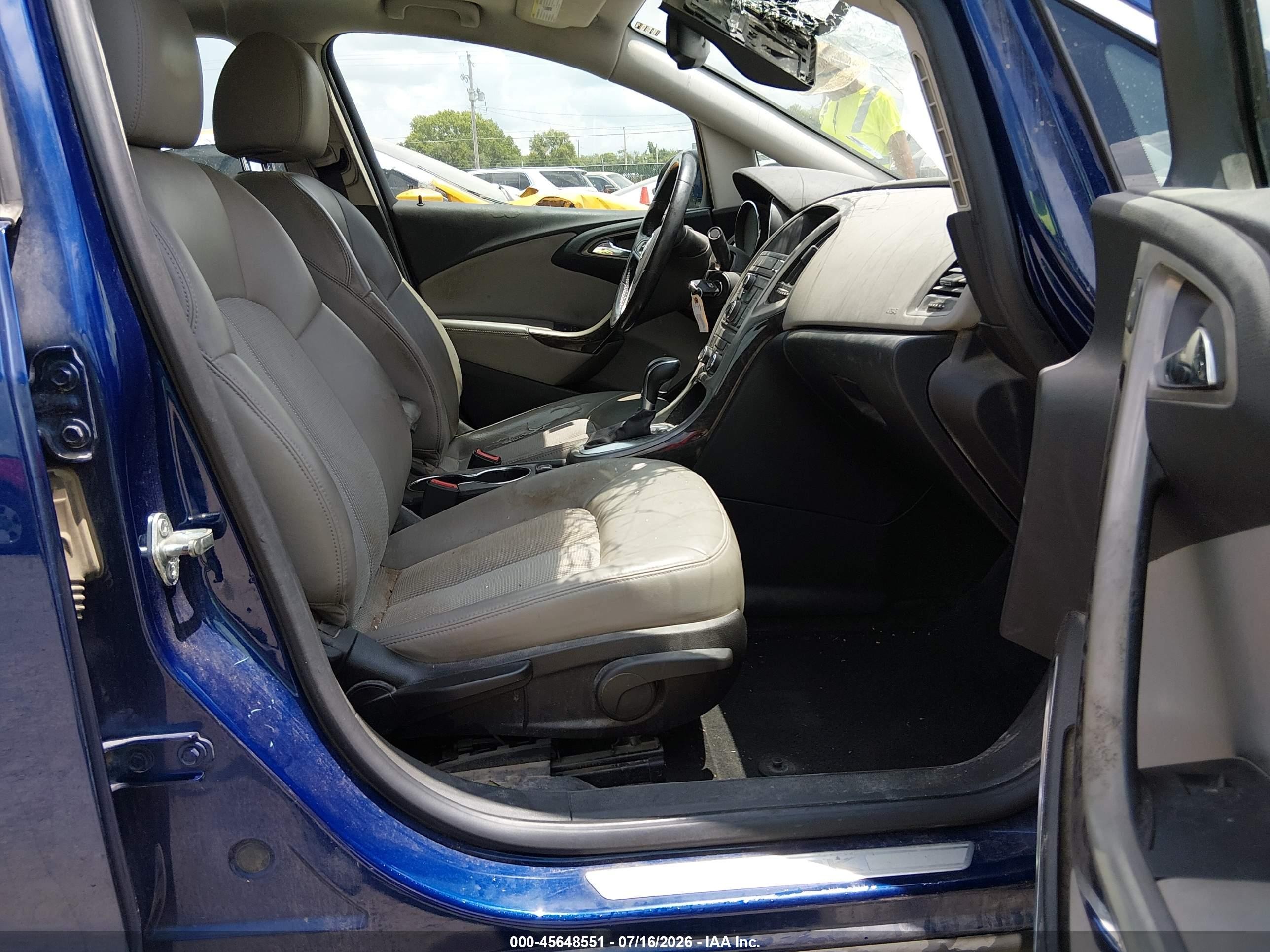 2014 Buick Verano Convenience Group Blue vin: 1G4PR5SKXE4143940