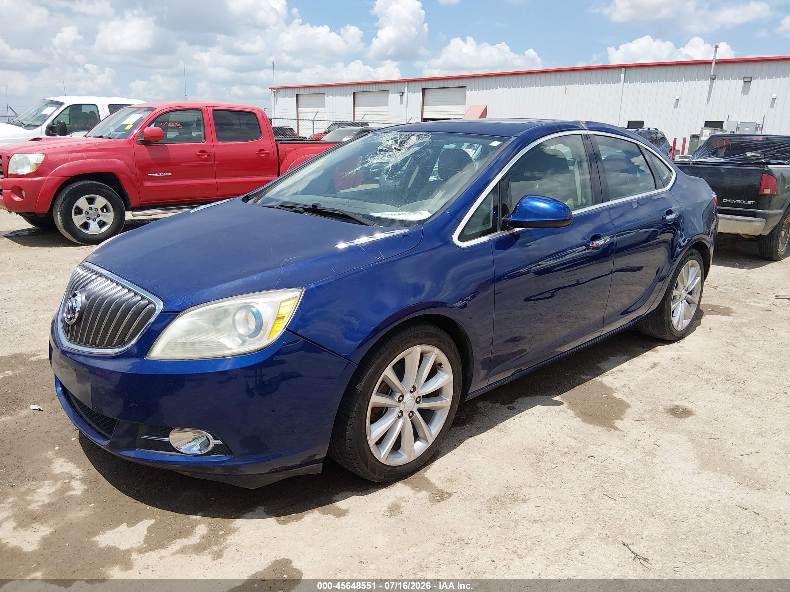 2014 Buick Verano Convenience Group Blue vin: 1G4PR5SKXE4143940