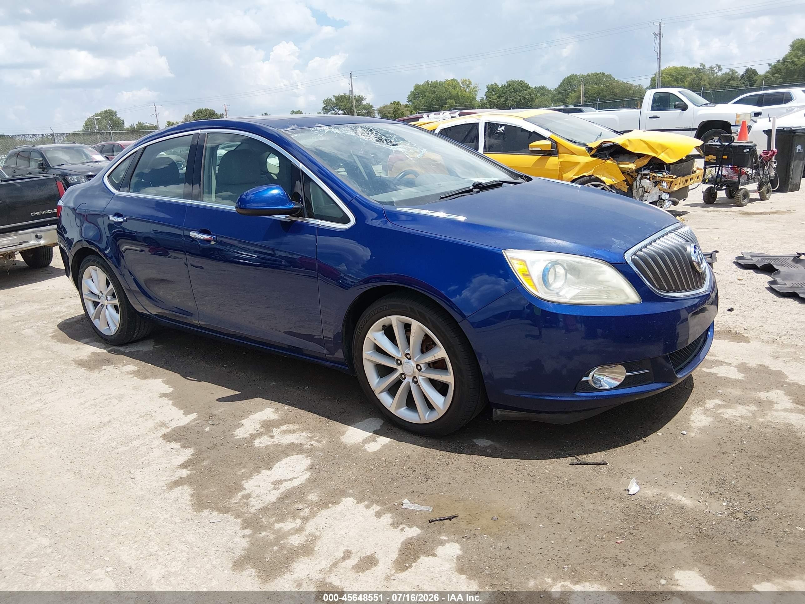2014 Buick Verano Convenience Group Blue vin: 1G4PR5SKXE4143940