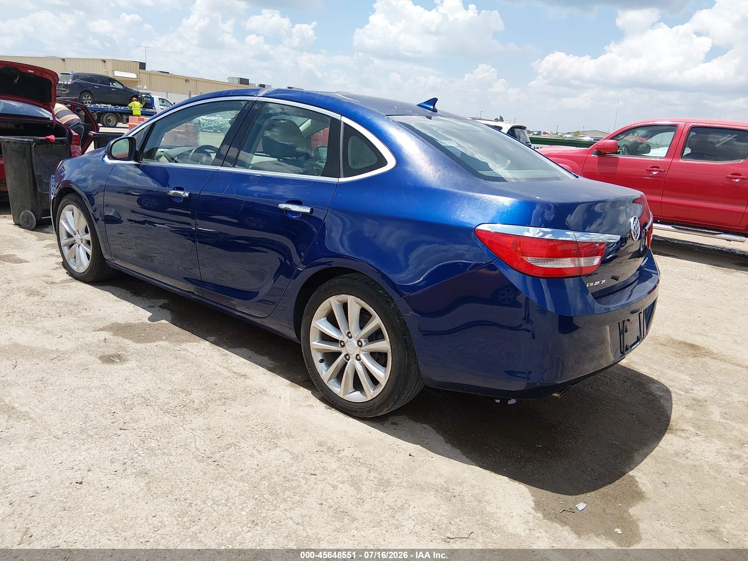 2014 Buick Verano Convenience Group Blue vin: 1G4PR5SKXE4143940