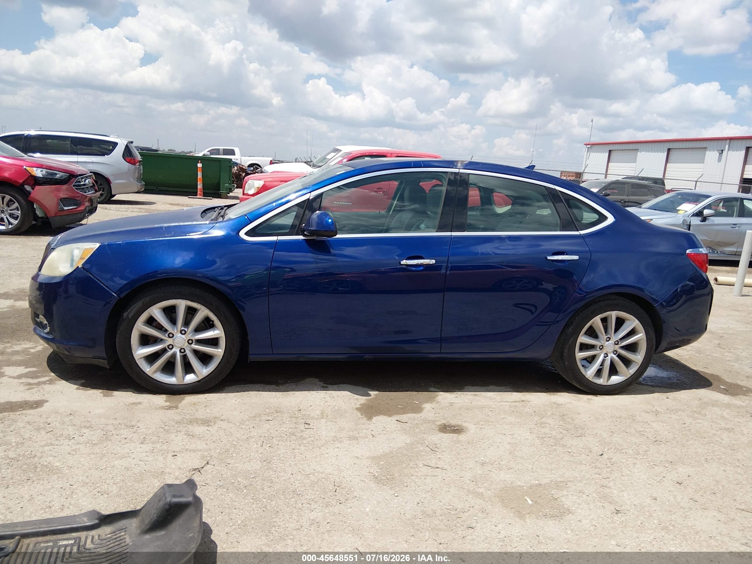 2014 Buick Verano Convenience Group Blue vin: 1G4PR5SKXE4143940