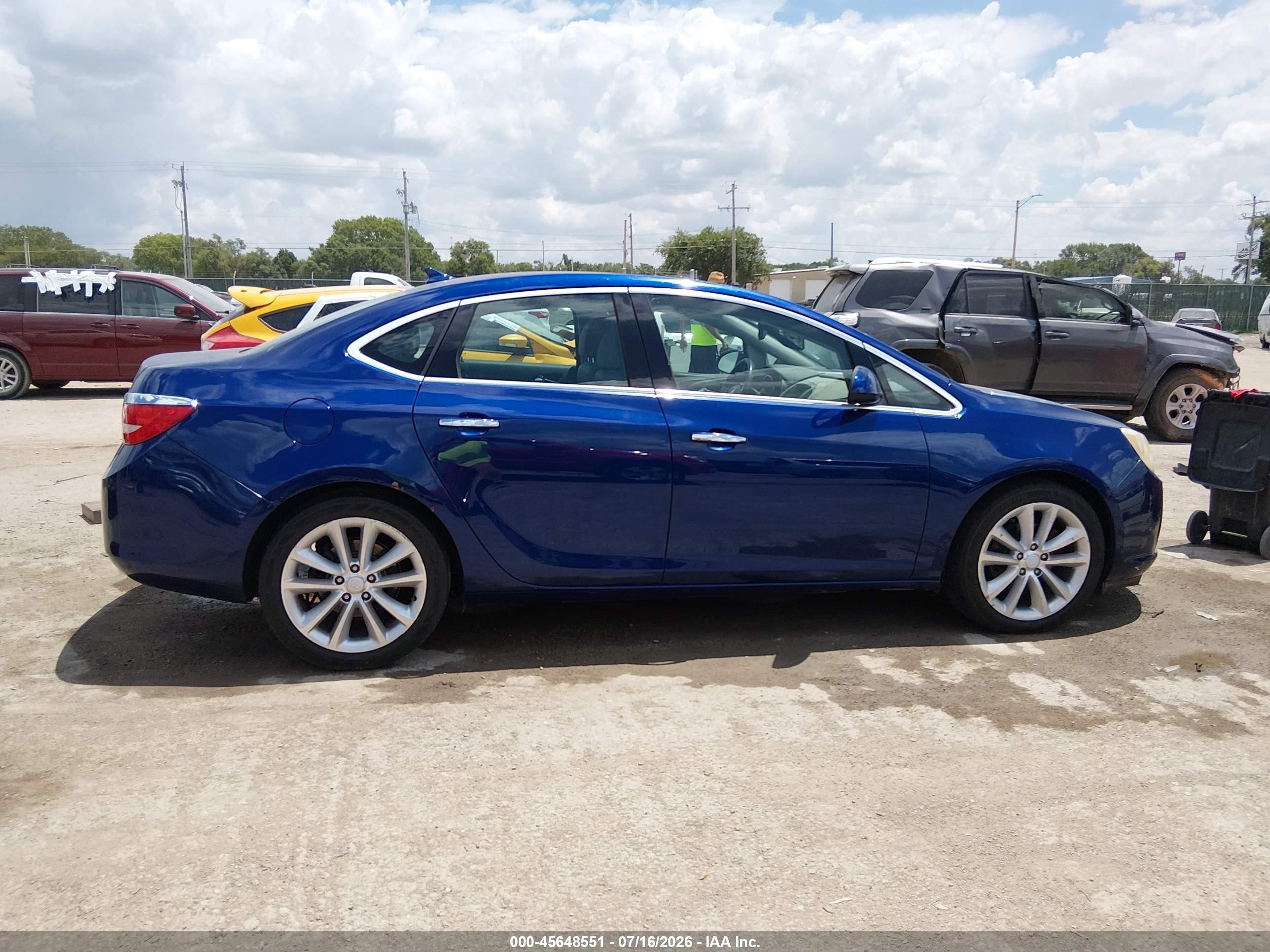 2014 Buick Verano Convenience Group Blue vin: 1G4PR5SKXE4143940