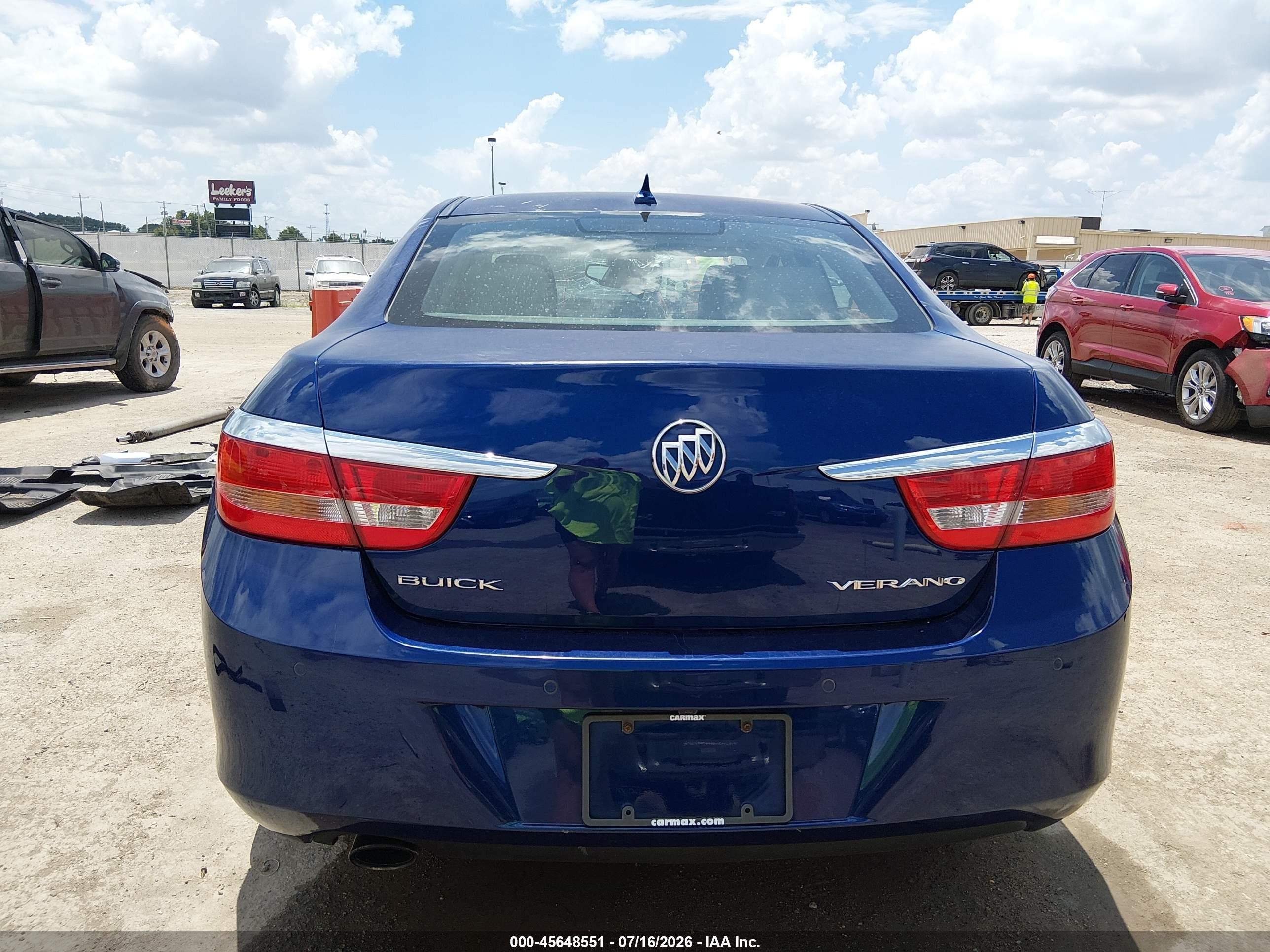 2014 Buick Verano Convenience Group Blue vin: 1G4PR5SKXE4143940