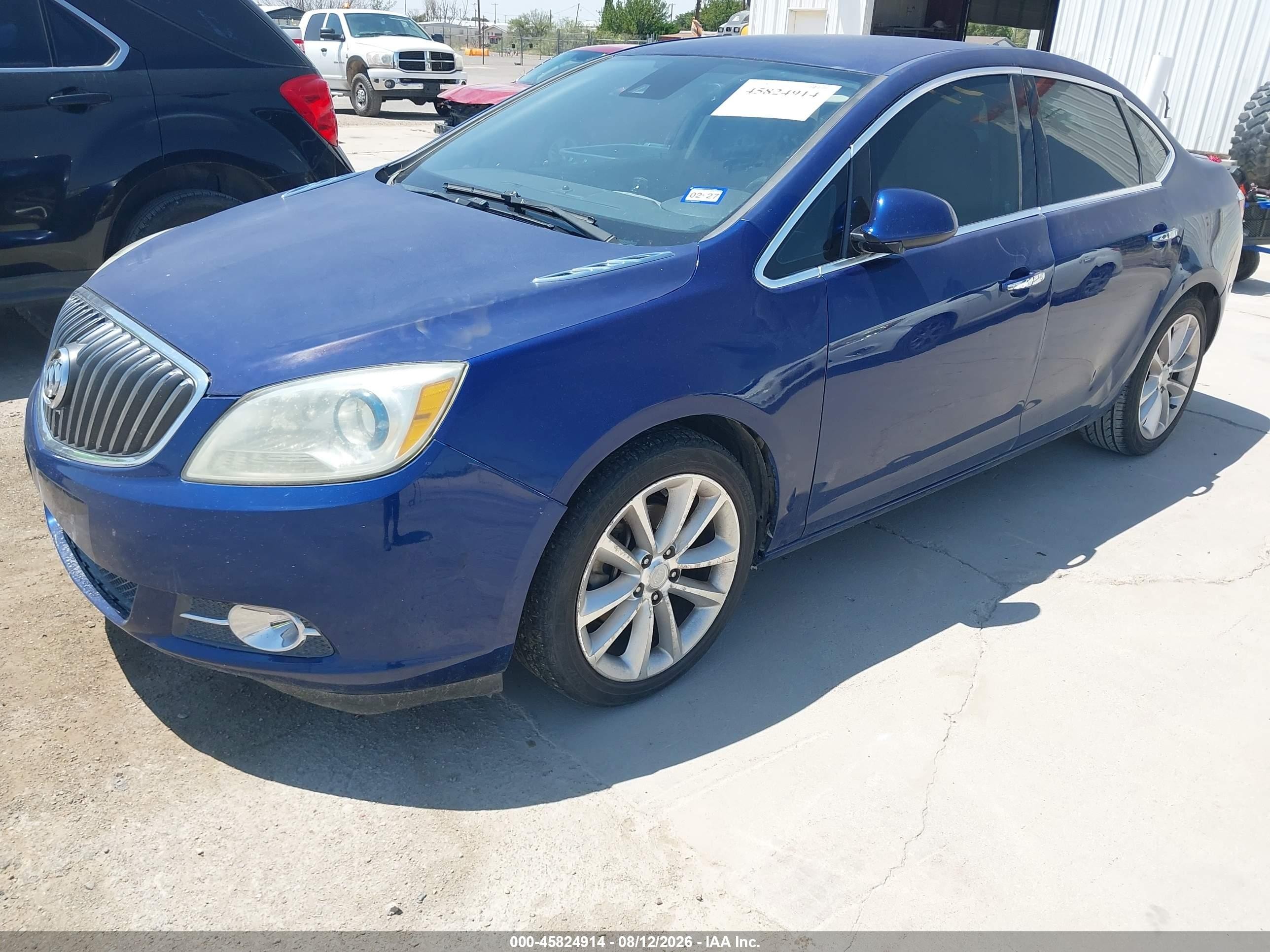 2014 Buick Verano Convenience Group Blue vin: 1G4PR5SKXE4158258