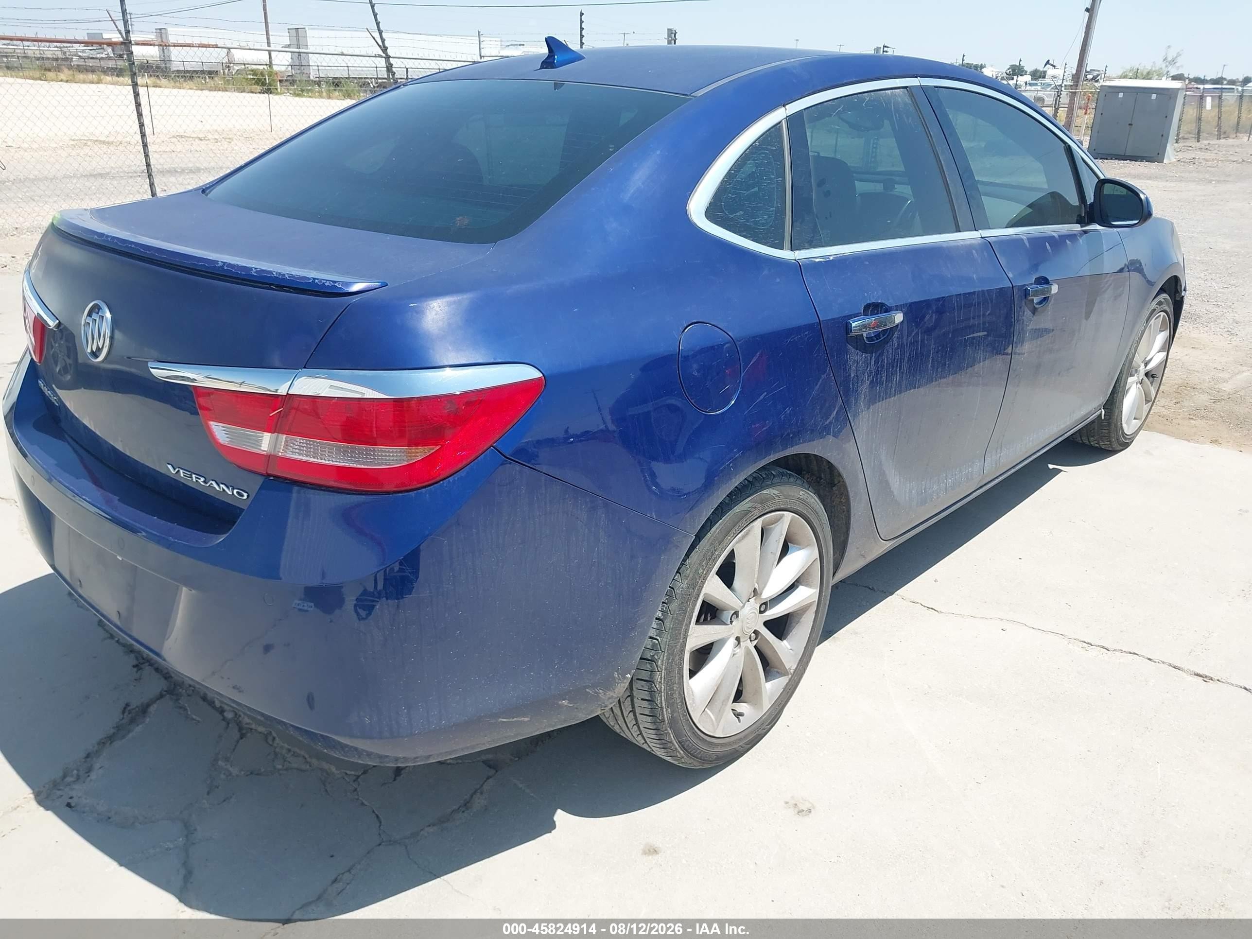 2014 Buick Verano Convenience Group Blue vin: 1G4PR5SKXE4158258