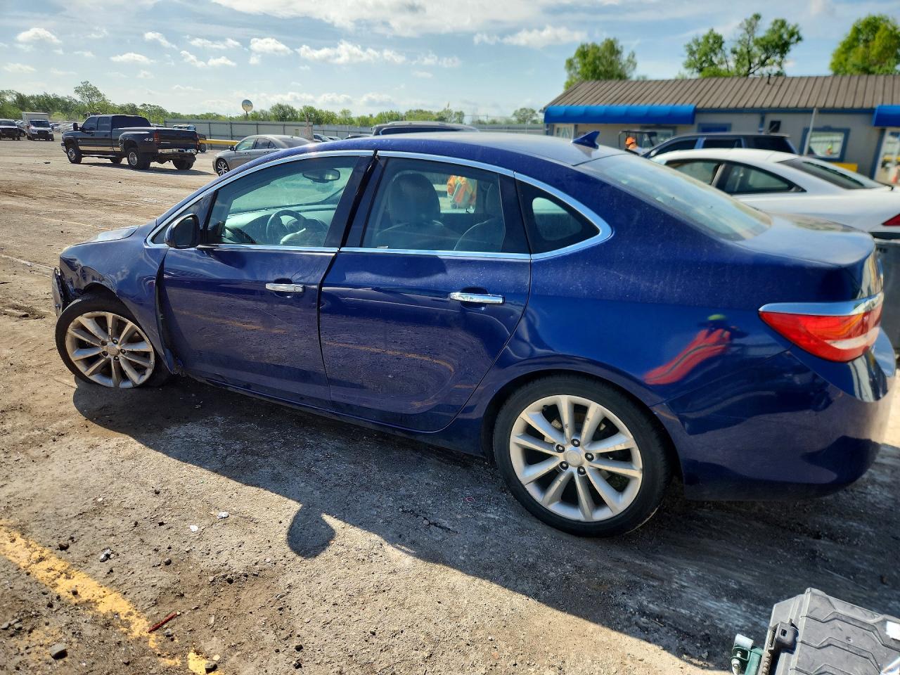 2014 Buick Verano Convenience Blue vin: 1G4PR5SKXE4170622