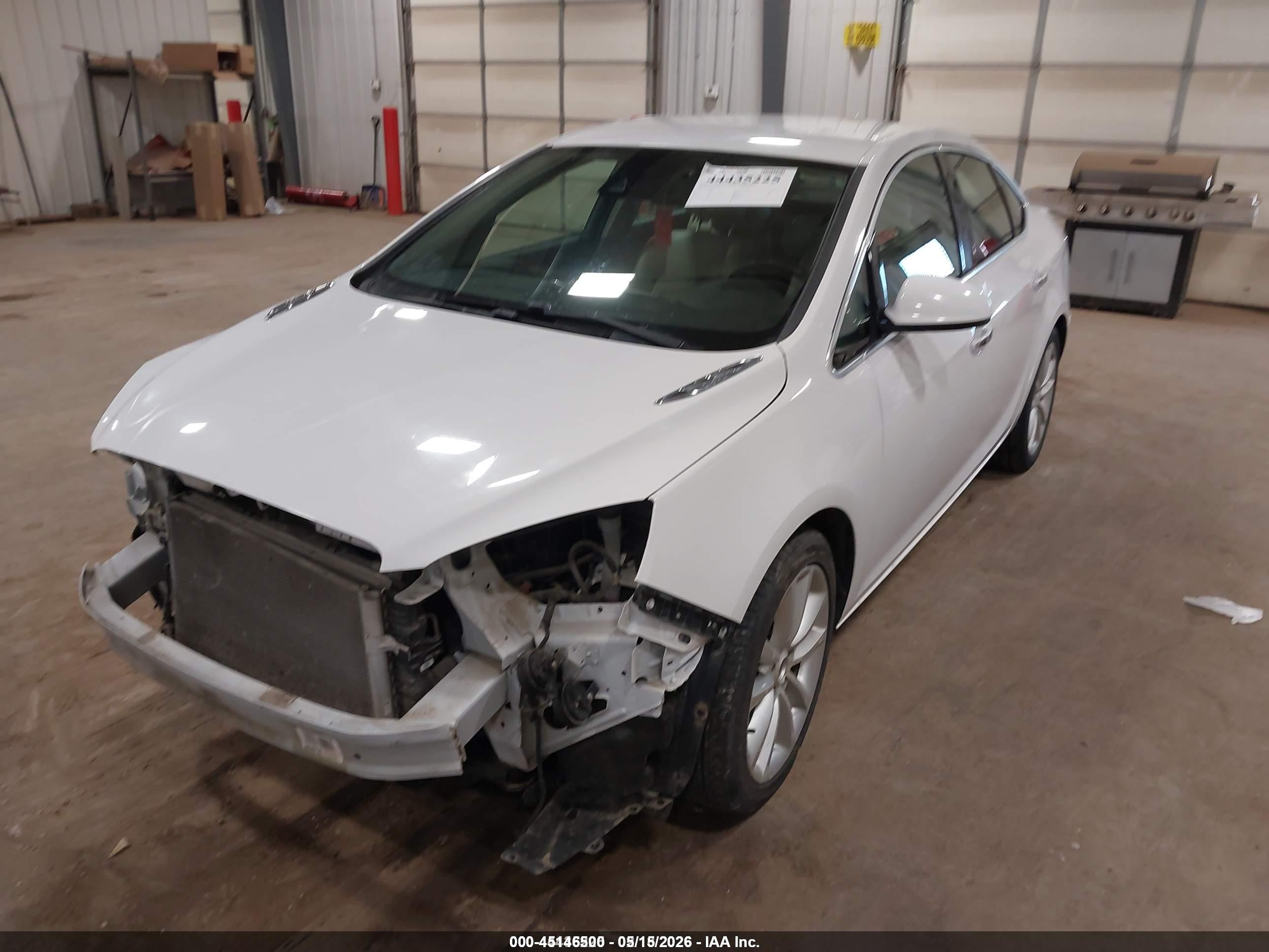 2014 Buick Verano Convenience Group White vin: 1G4PR5SKXE4176159