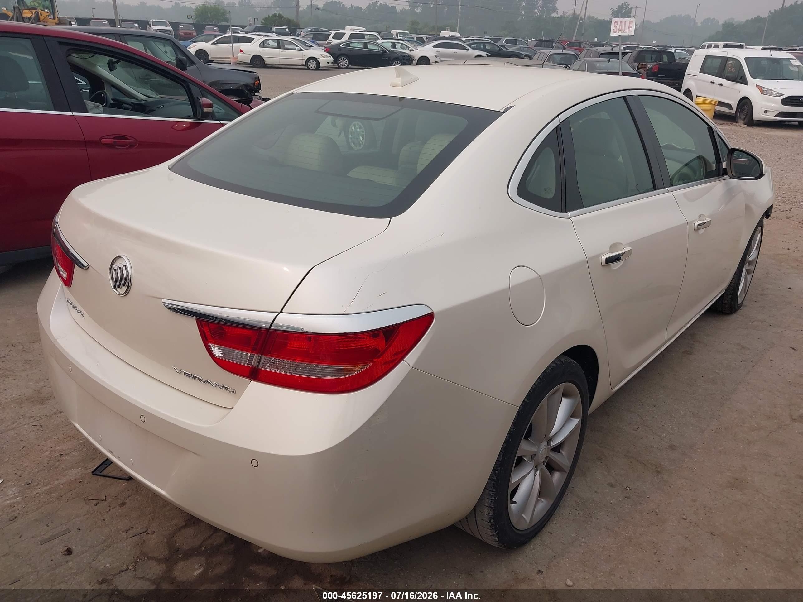 2014 Buick Verano Convenience Group White vin: 1G4PR5SKXE4219429