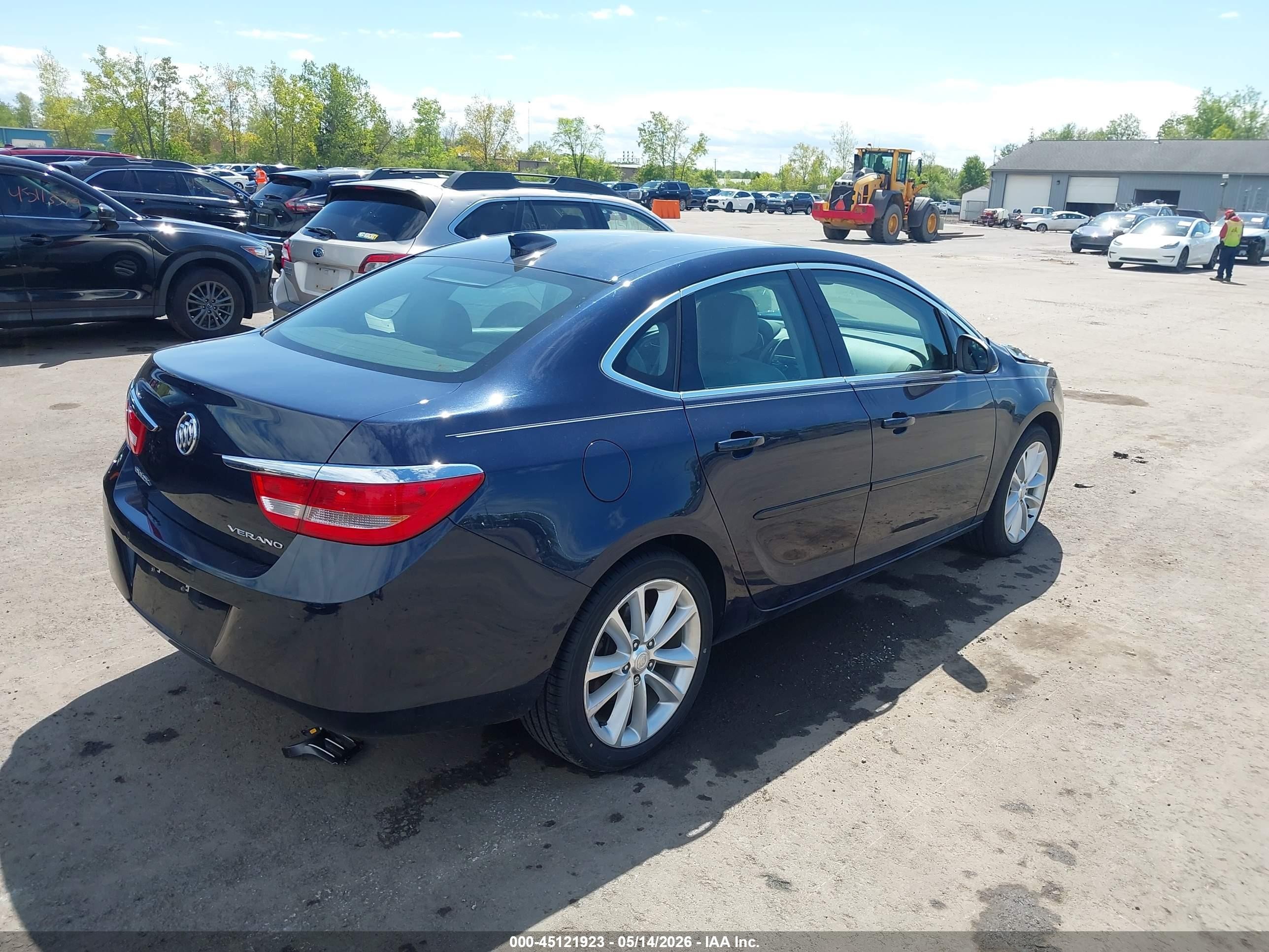 2015 Buick Verano Convenience Group Dark Blue vin: 1G4PR5SKXF4116349