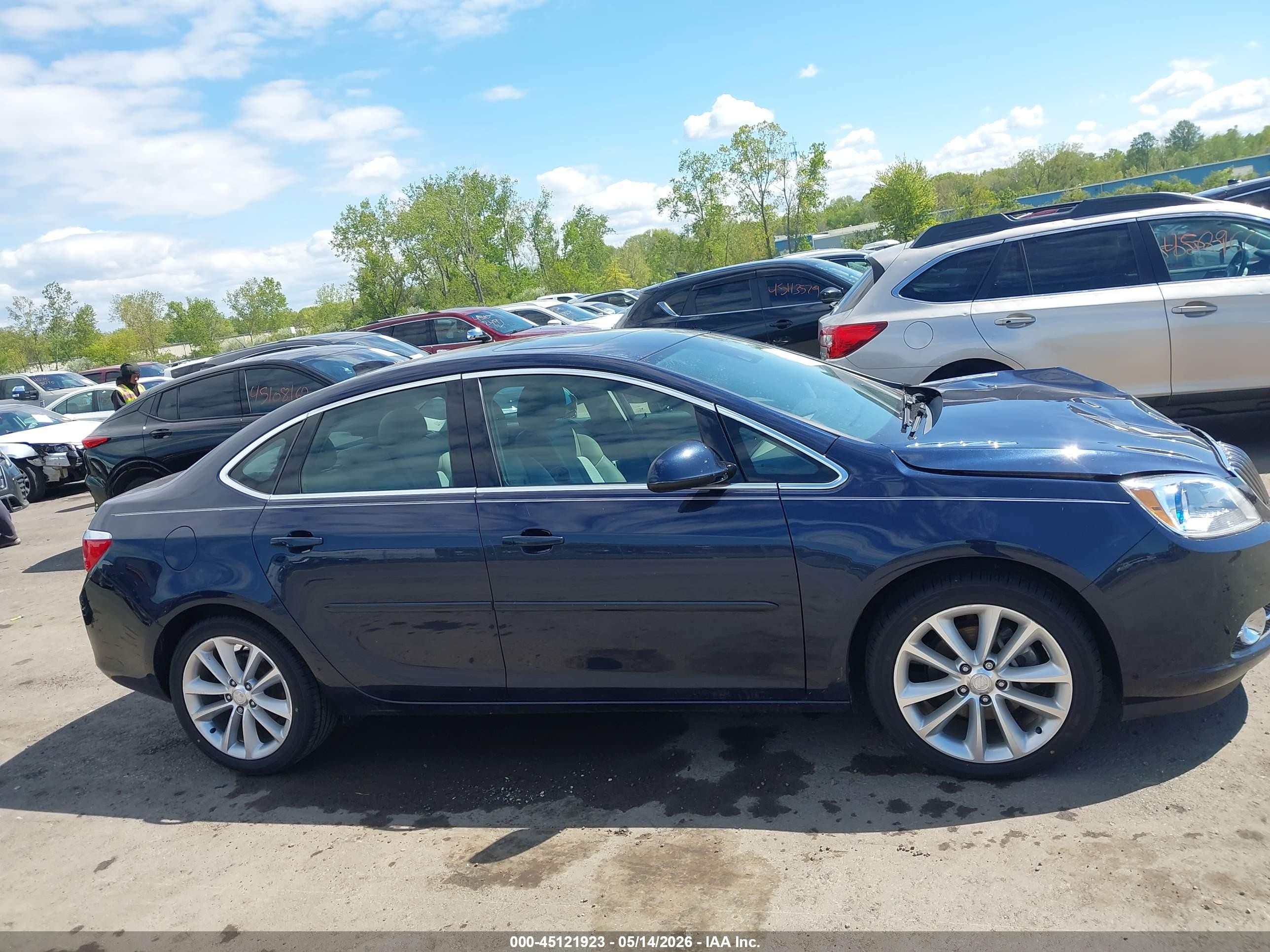 2015 Buick Verano Convenience Group Dark Blue vin: 1G4PR5SKXF4116349
