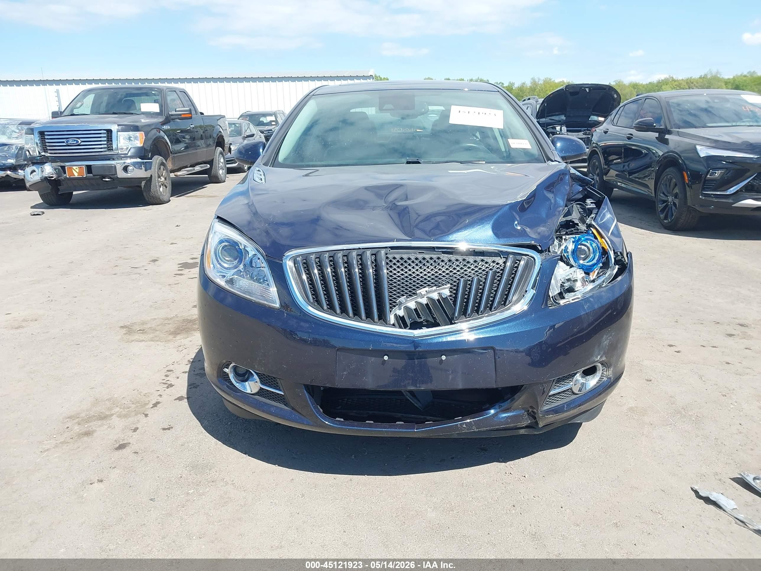 2015 Buick Verano Convenience Group Dark Blue vin: 1G4PR5SKXF4116349