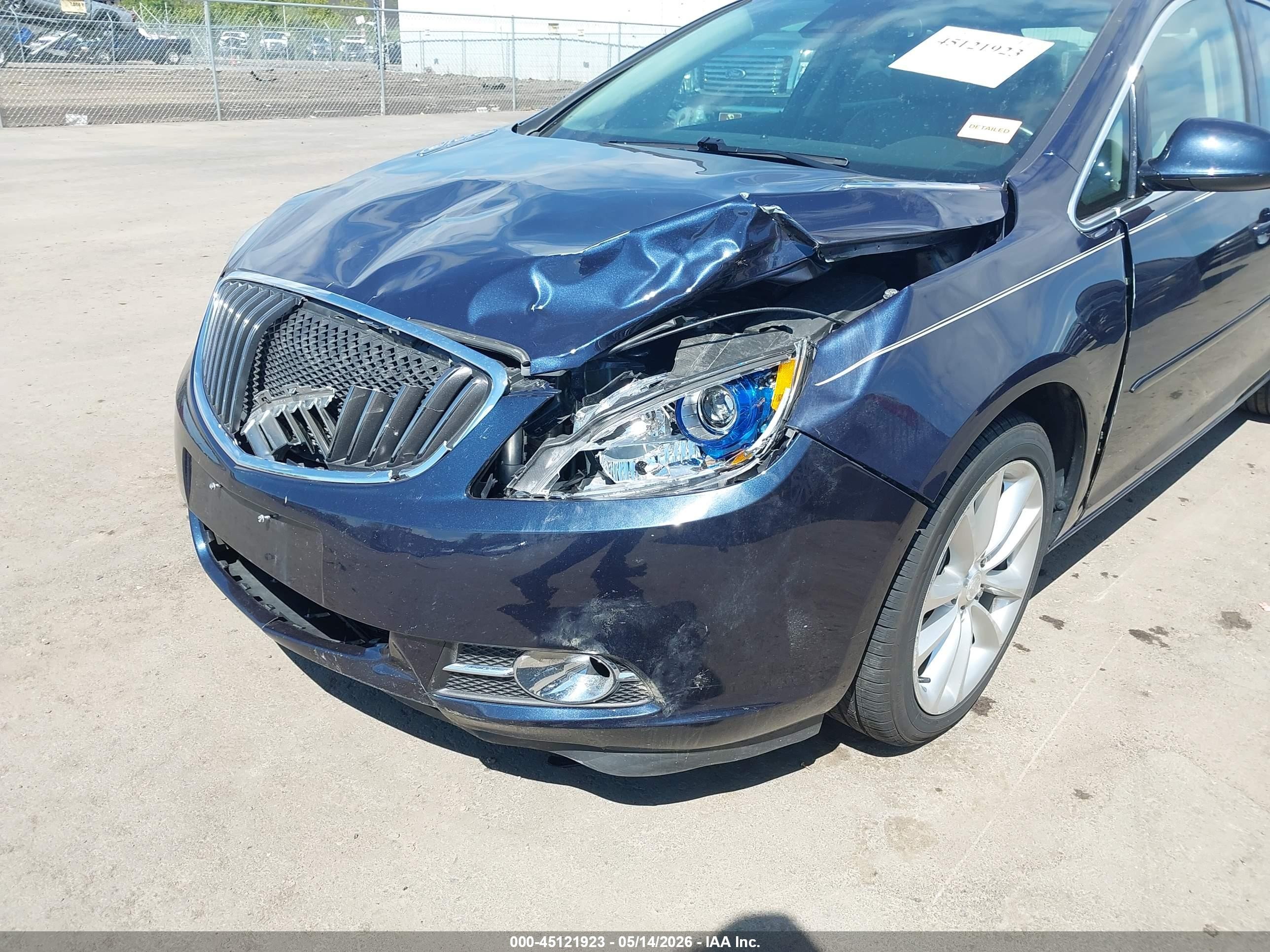 2015 Buick Verano Convenience Group Dark Blue vin: 1G4PR5SKXF4116349
