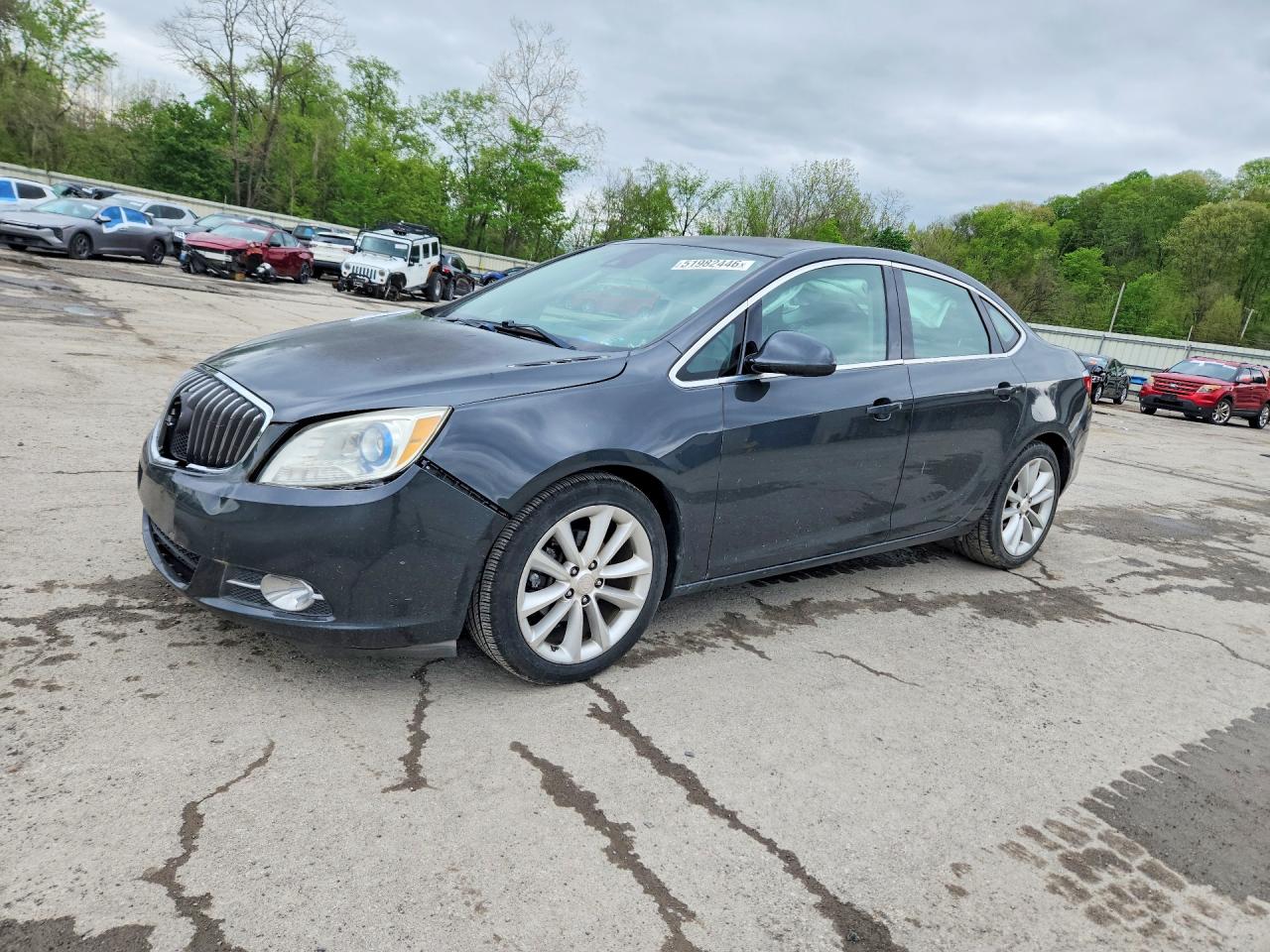 2015 Buick Verano Convenience Black vin: 1G4PR5SKXF4116660