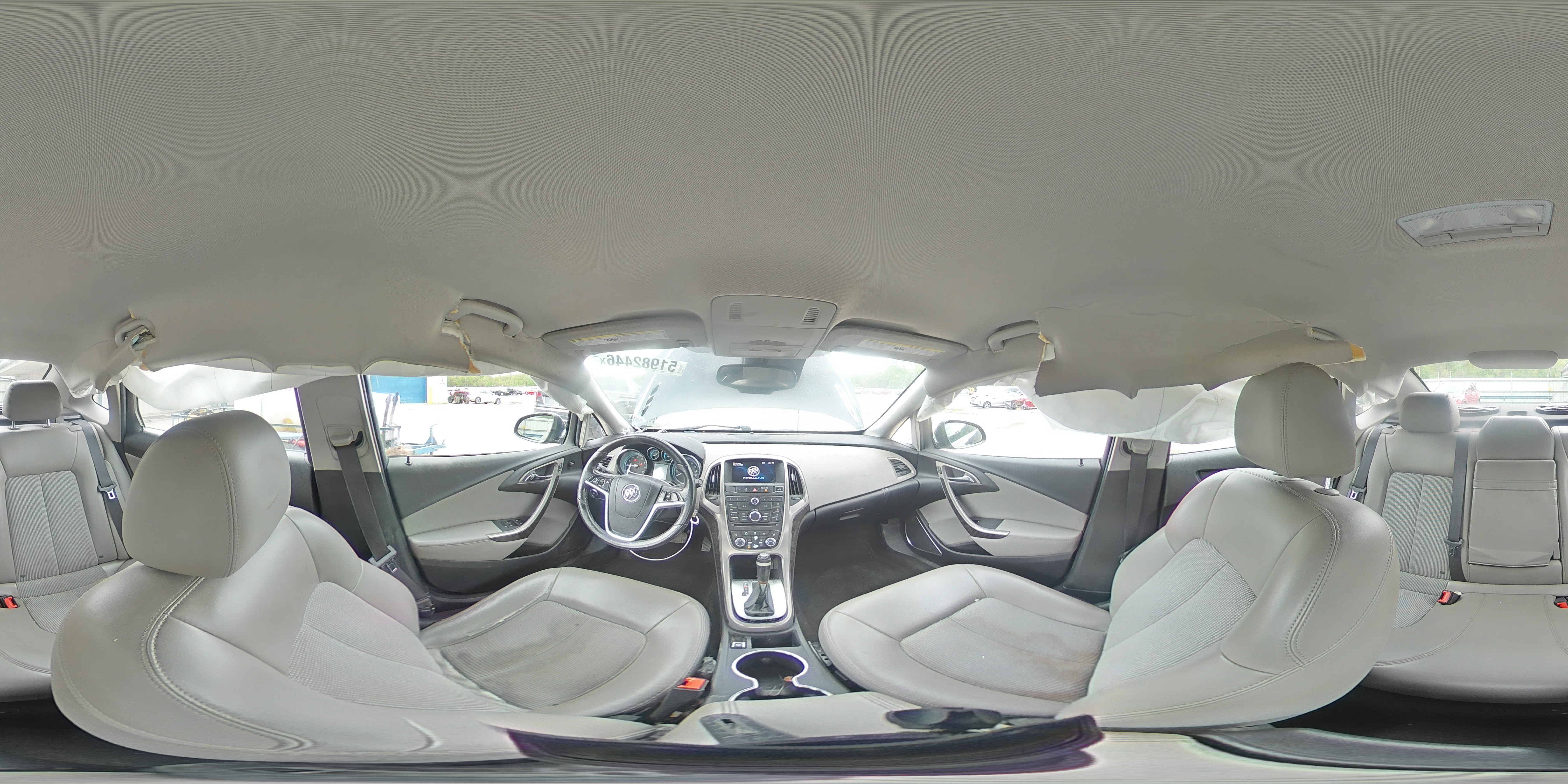 2015 Buick Verano Convenience Черный vin: 1G4PR5SKXF4116660