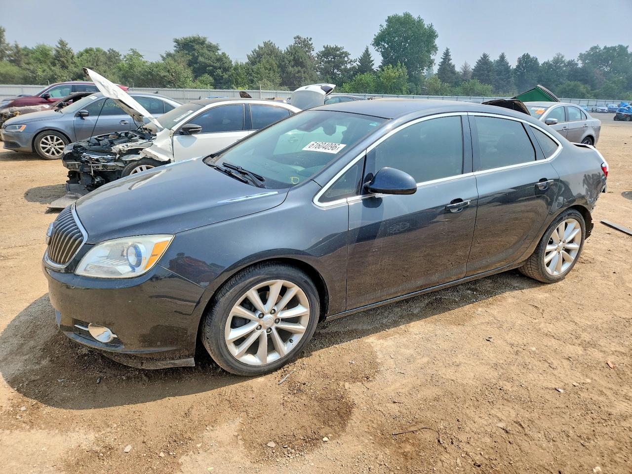 2015 Buick Verano Convenience Gray vin: 1G4PR5SKXF4121728