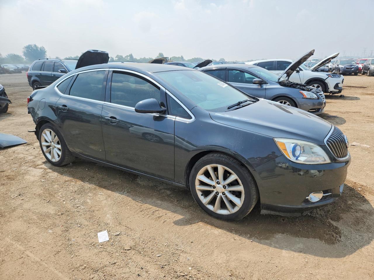 2015 Buick Verano Convenience Gray vin: 1G4PR5SKXF4121728