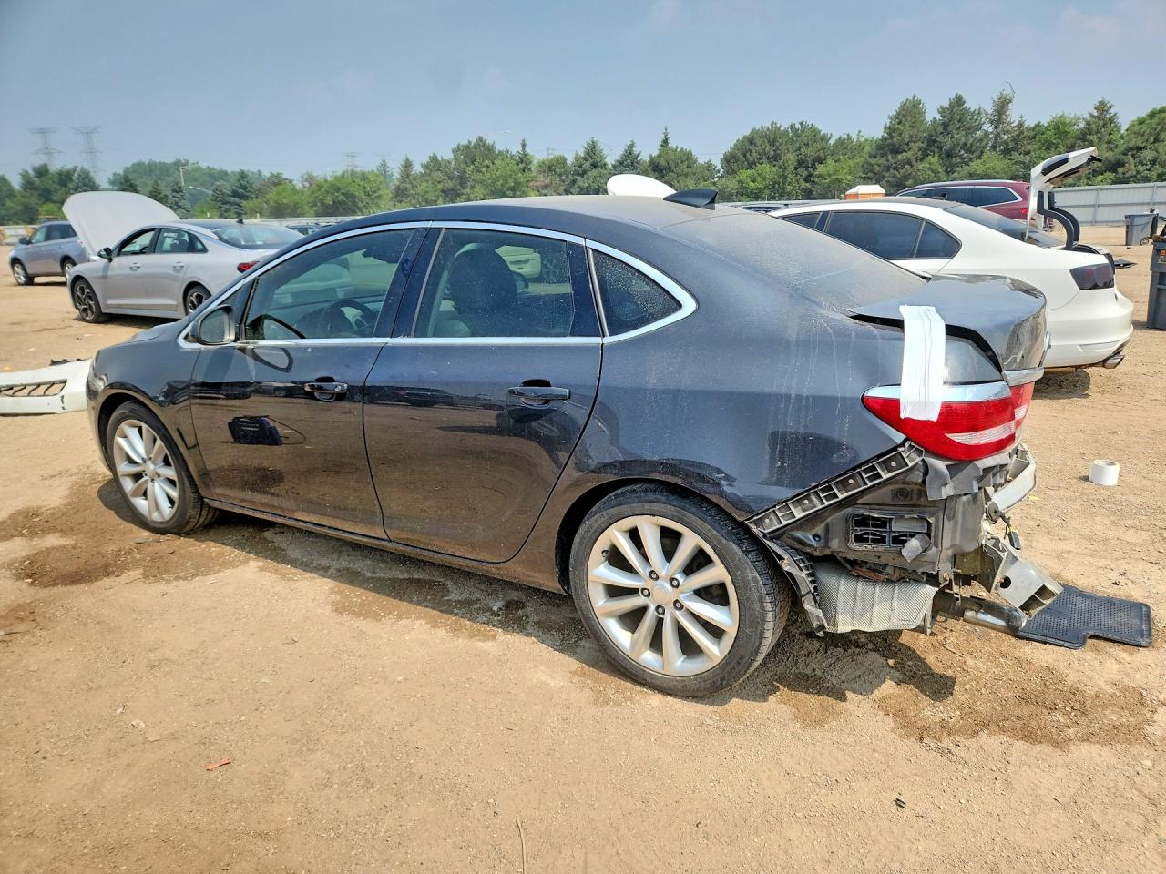 2015 Buick Verano Convenience Gray vin: 1G4PR5SKXF4121728