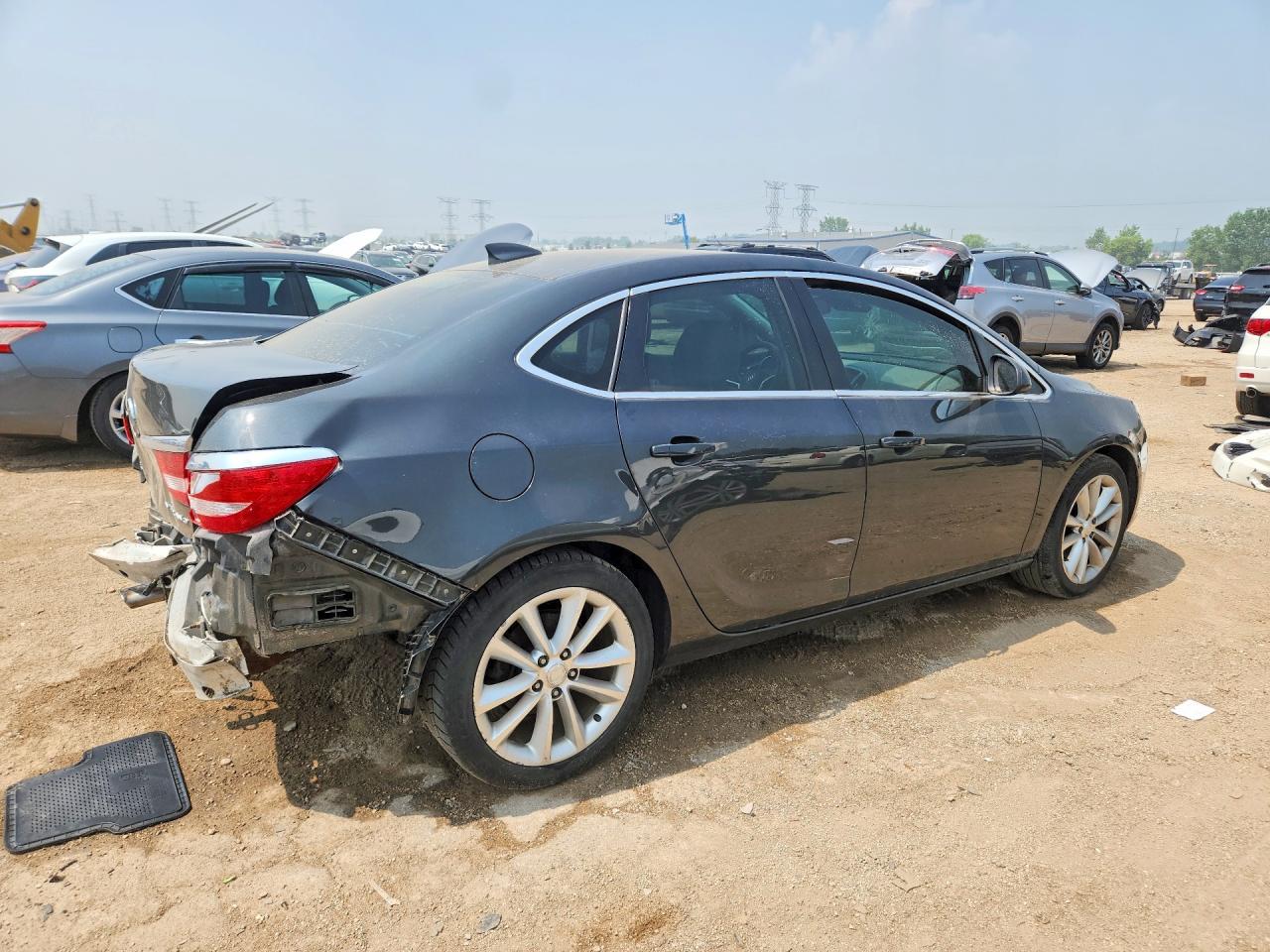 2015 Buick Verano Convenience Gray vin: 1G4PR5SKXF4121728