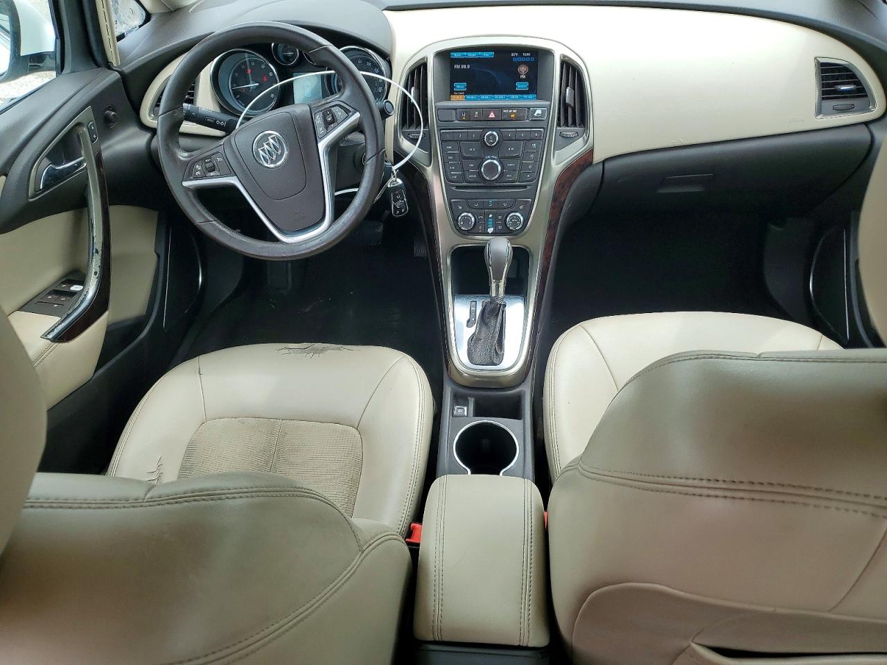 2015 Buick Verano Convenience White vin: 1G4PR5SKXF4124869