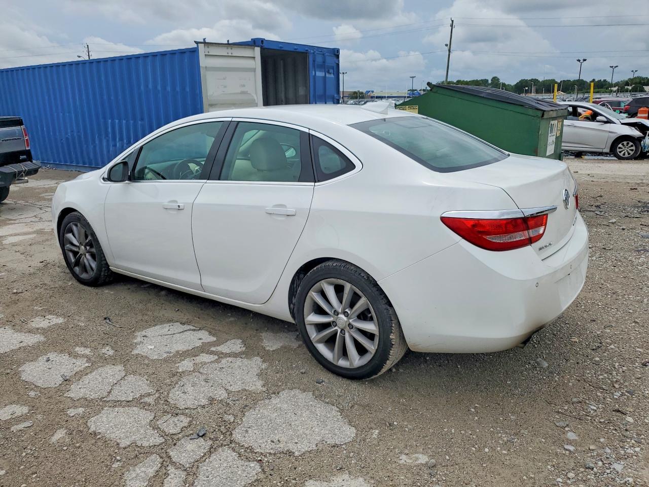 2015 Buick Verano Convenience White vin: 1G4PR5SKXF4124869
