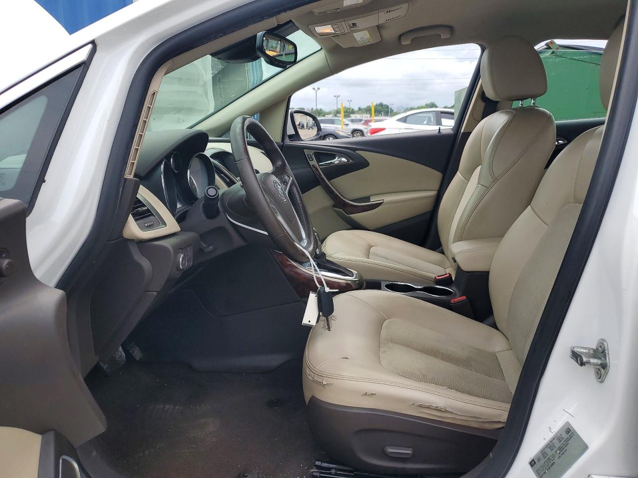 2015 Buick Verano Convenience White vin: 1G4PR5SKXF4124869