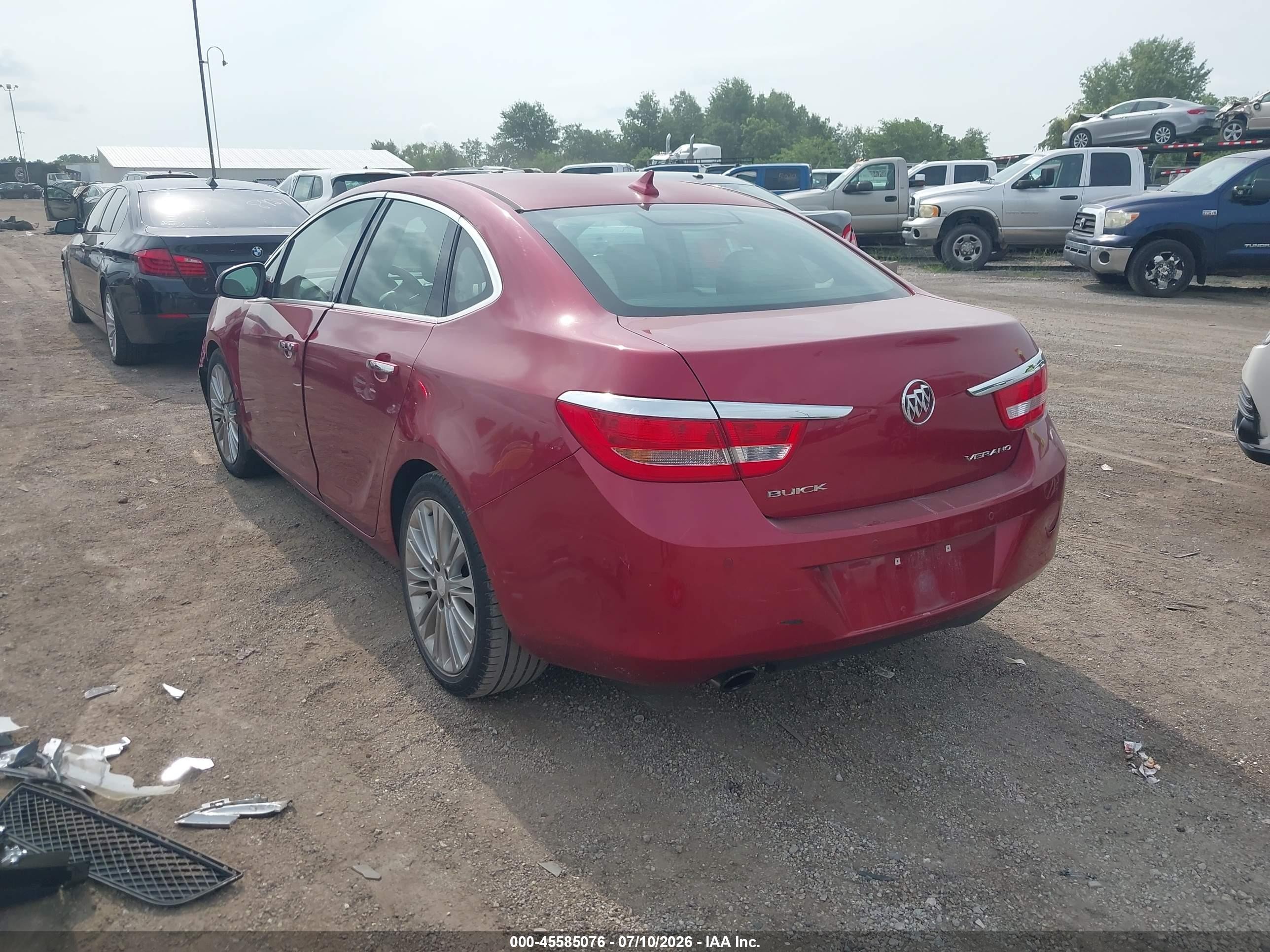 2012 Buick Verano Leather Group Red vin: 1G4PS5SK0C4142300